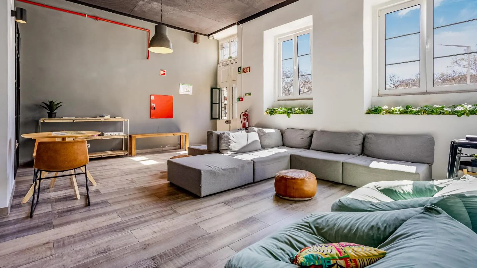 Living room in Hostellicious