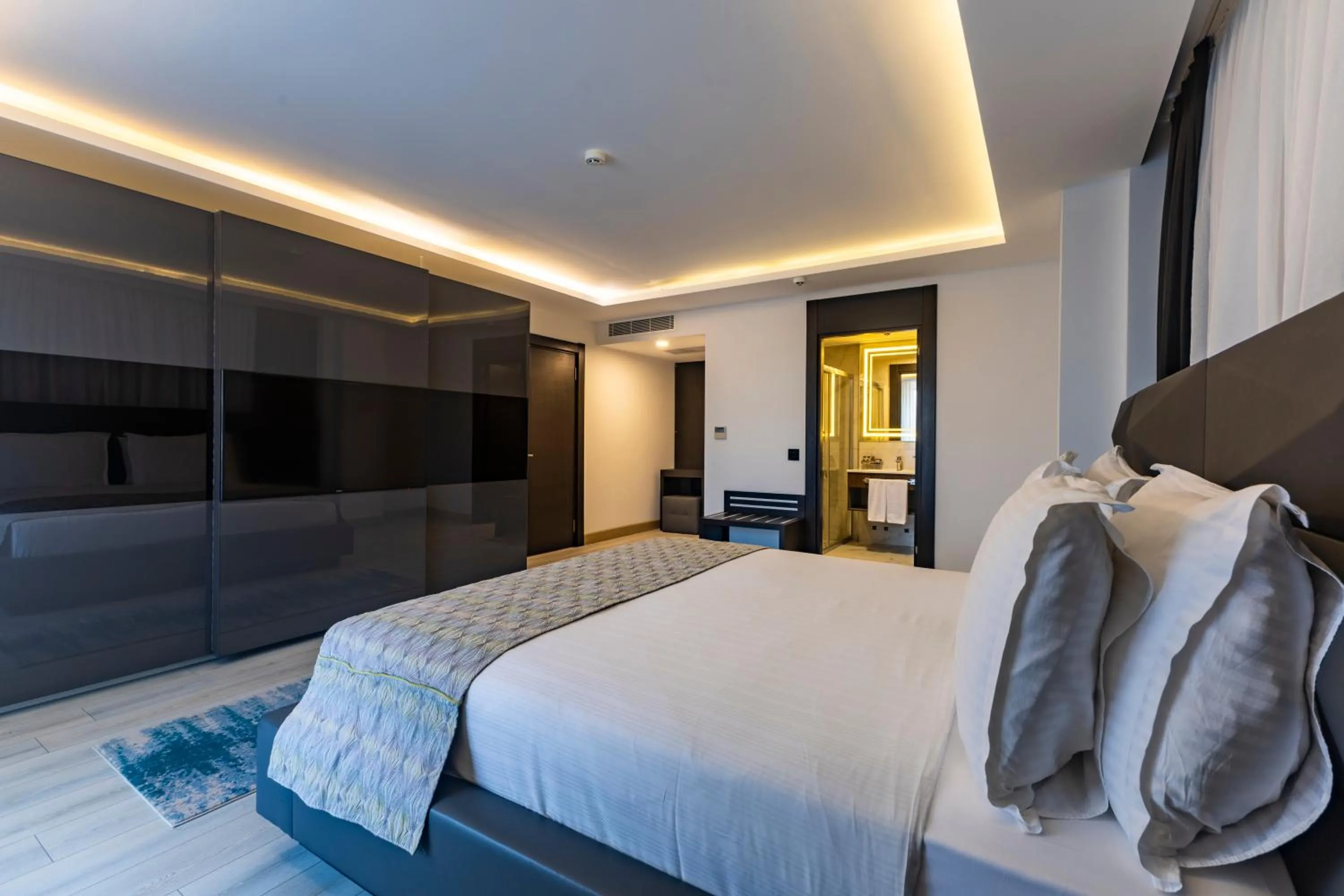 Bedroom, Bed in The Nowness Luxury Hotel & Spa Adulty Only