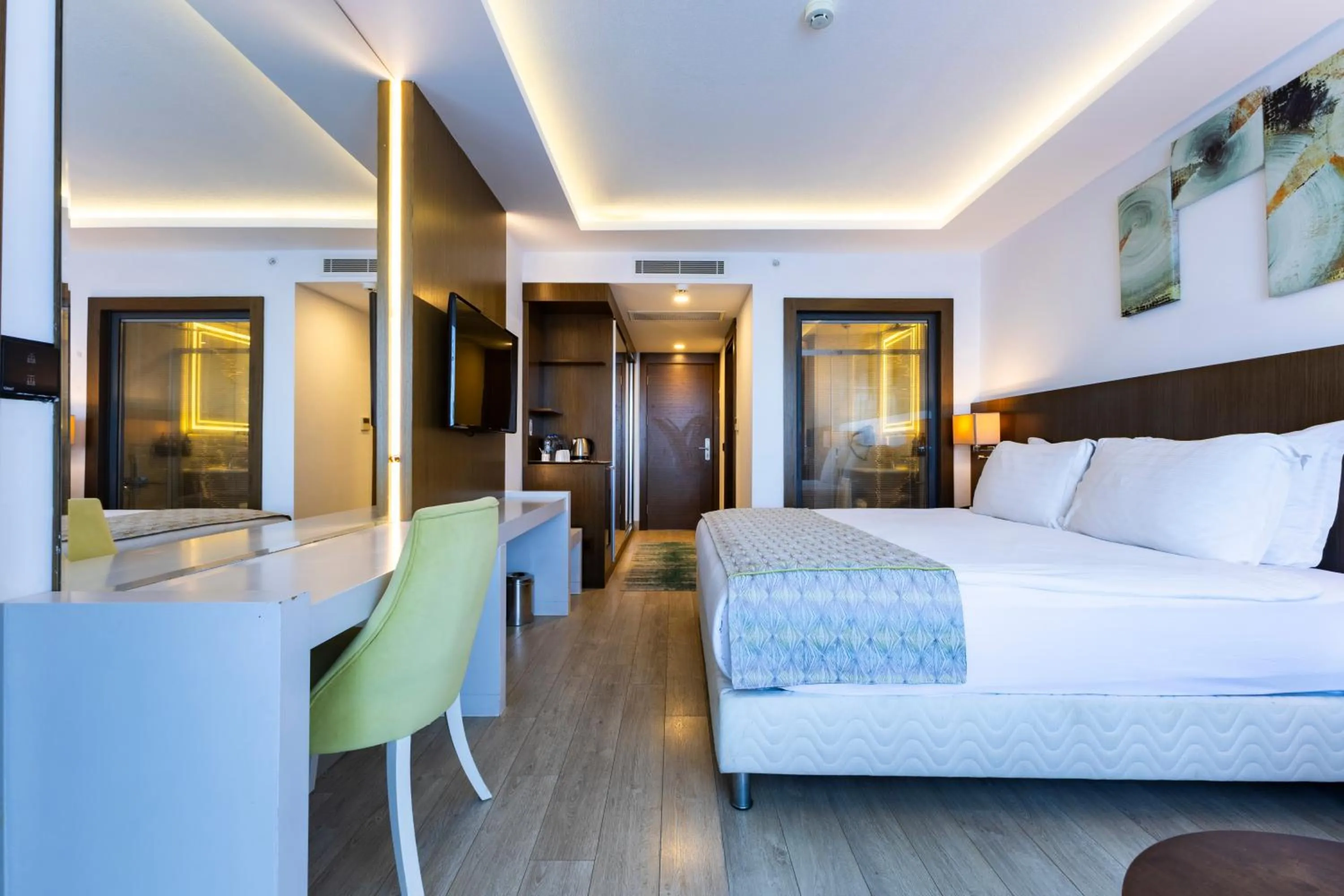 Photo of the whole room, Bed in The Nowness Luxury Hotel & Spa Adulty Only