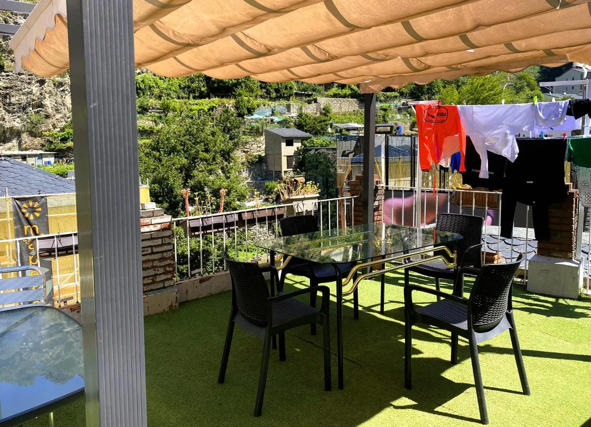Balcony/Terrace in Alberg Els Andes