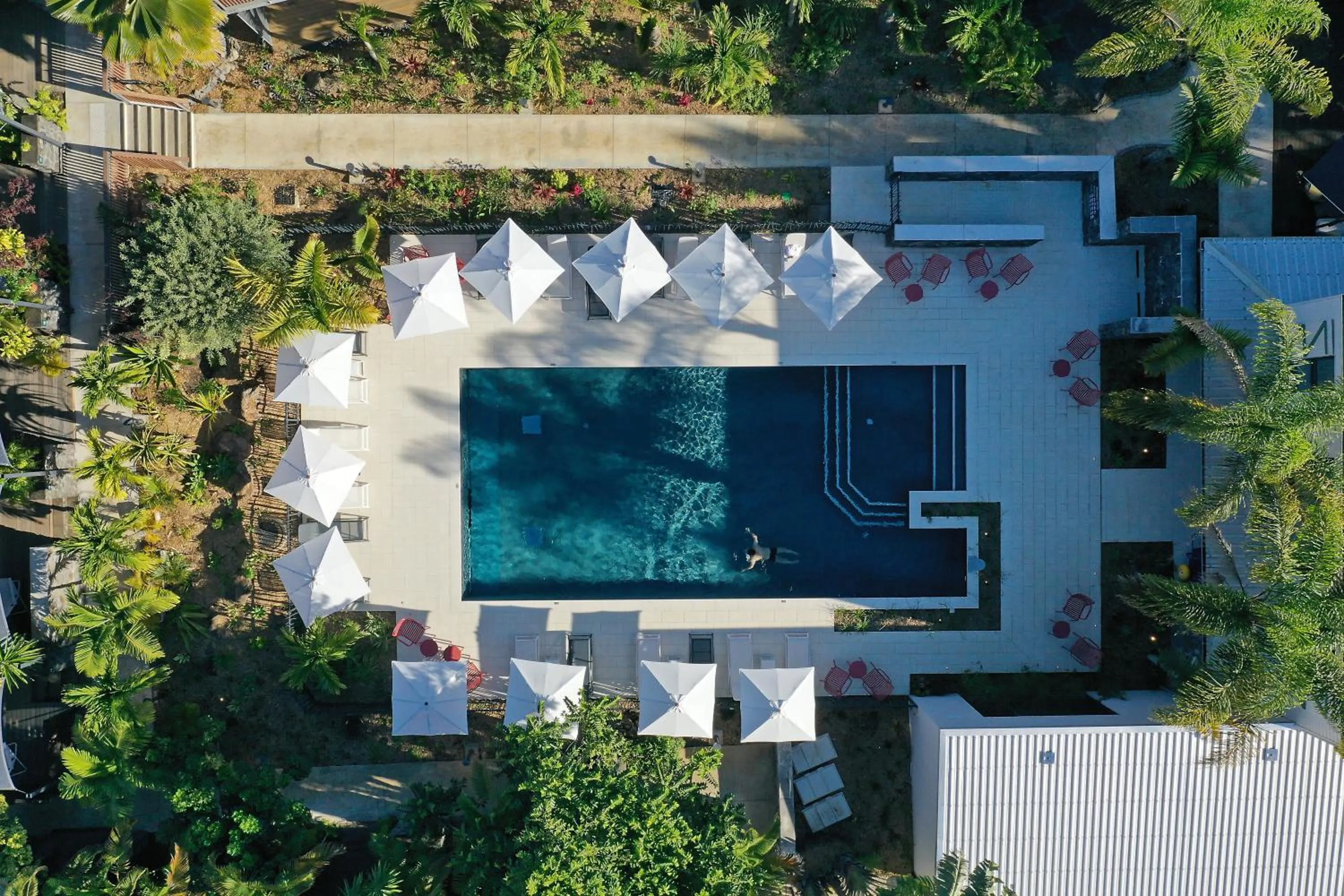 Swimming pool in Dimitile Hôtel & Spa