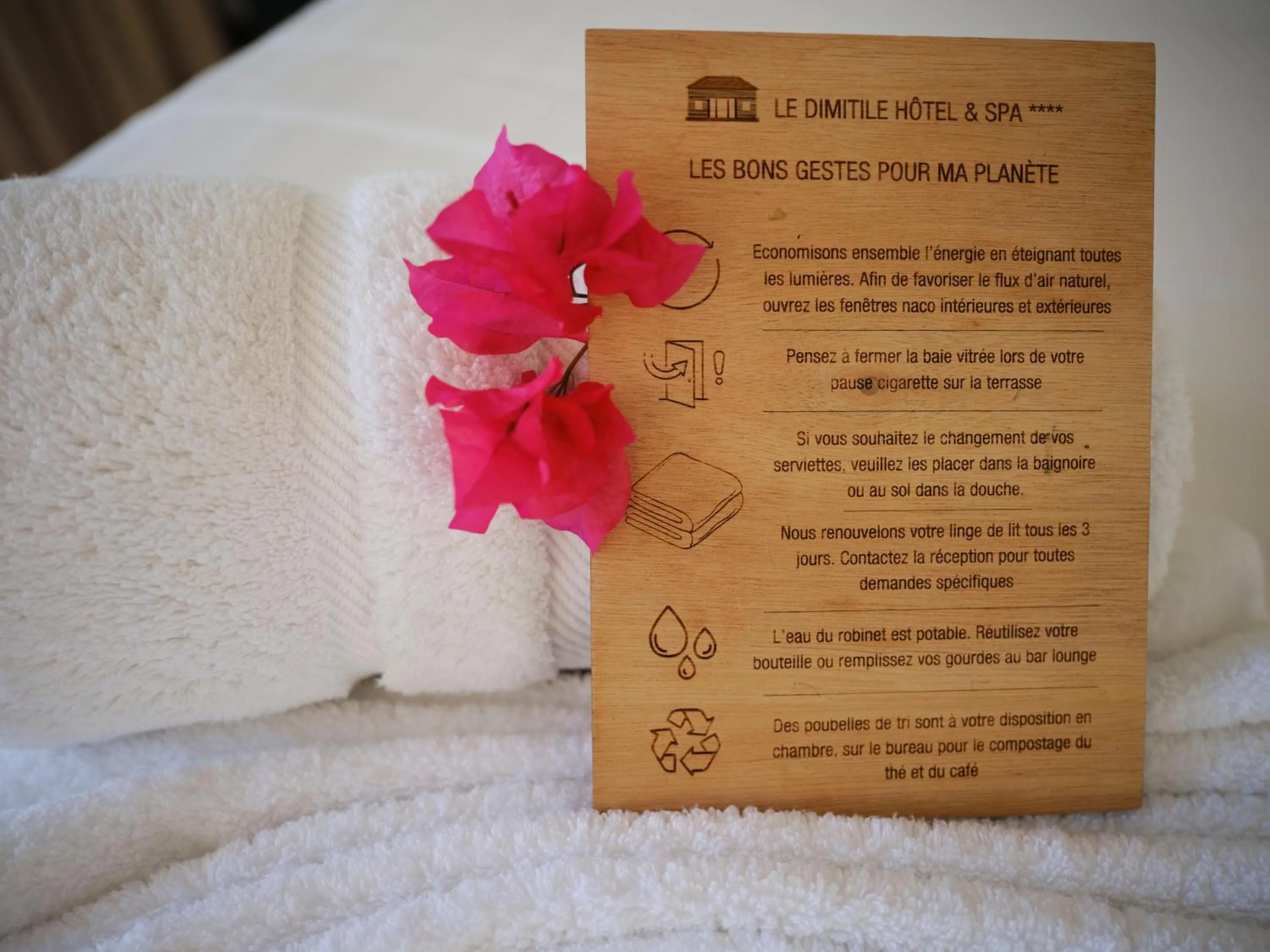 towels in Dimitile Hôtel & Spa