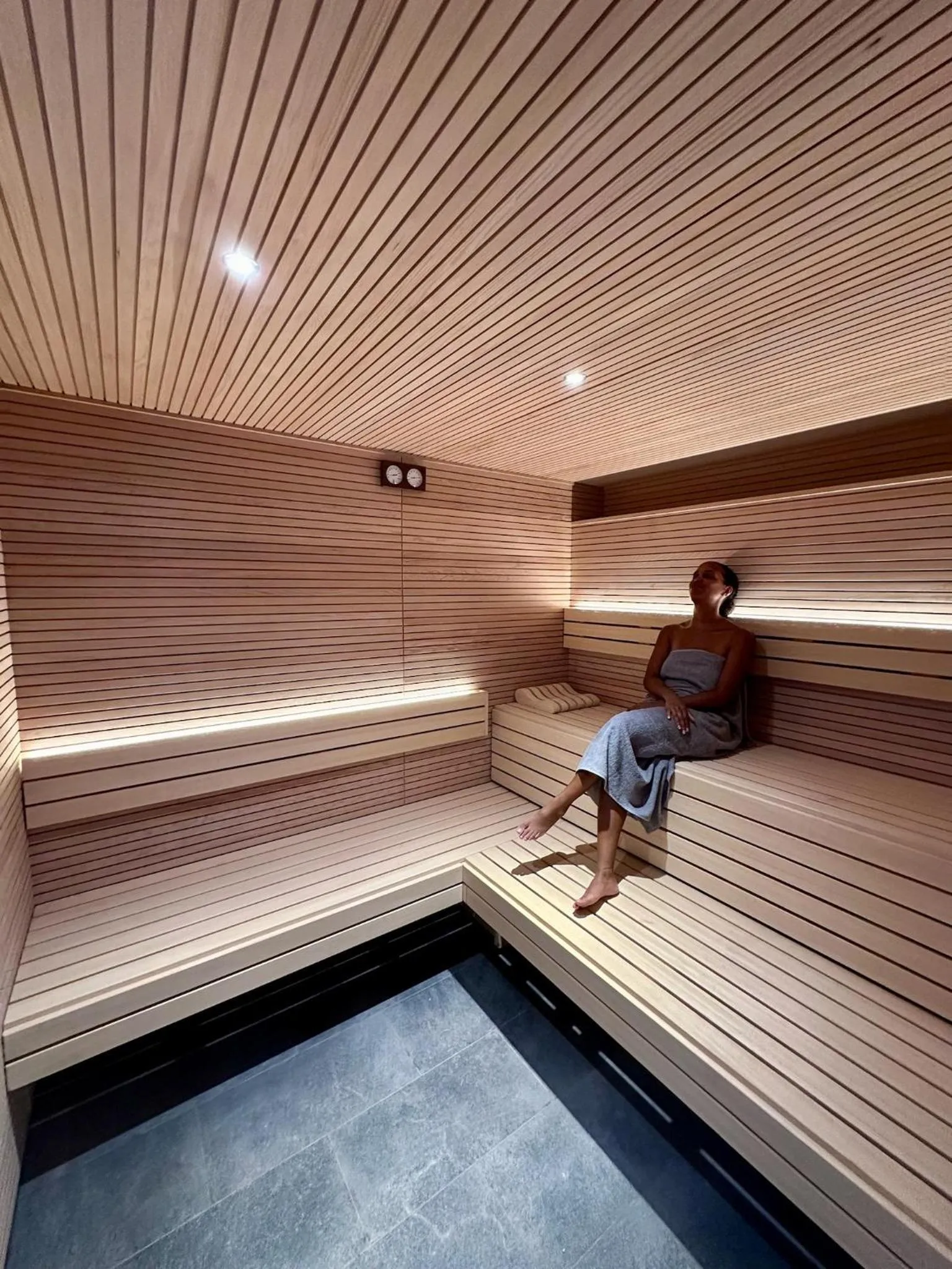 Spa and wellness centre/facilities in Dimitile Hôtel & Spa