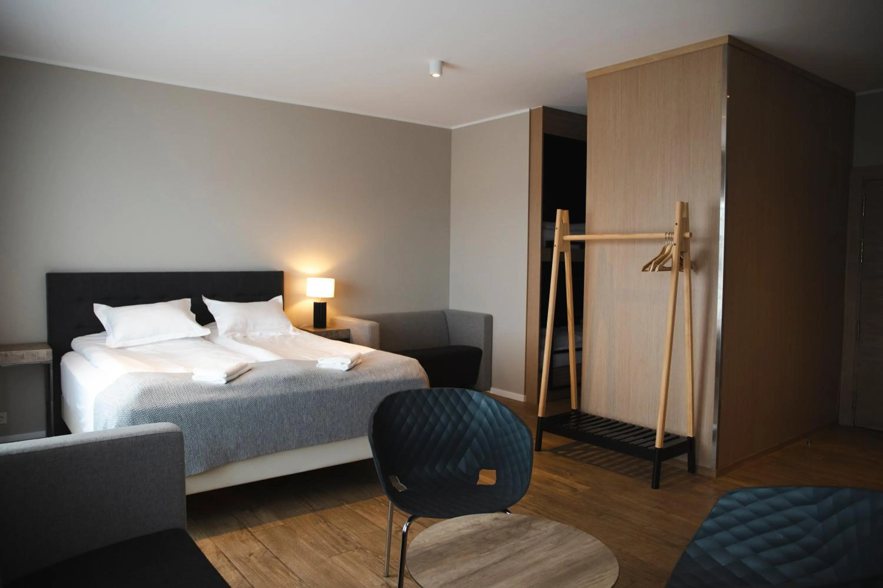 Bedroom, Bed in Hótel Vesturland