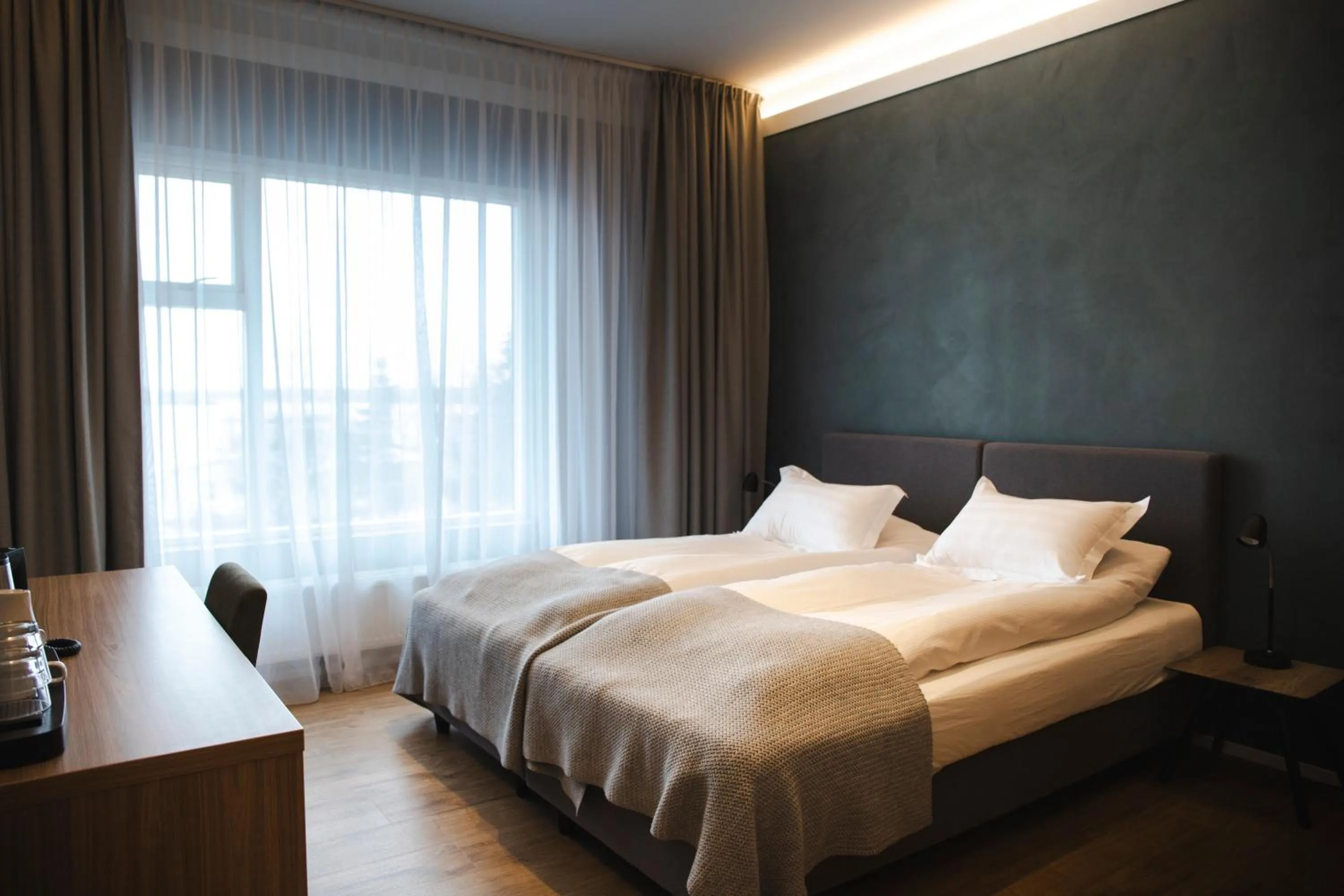 Bed in Hótel Vesturland