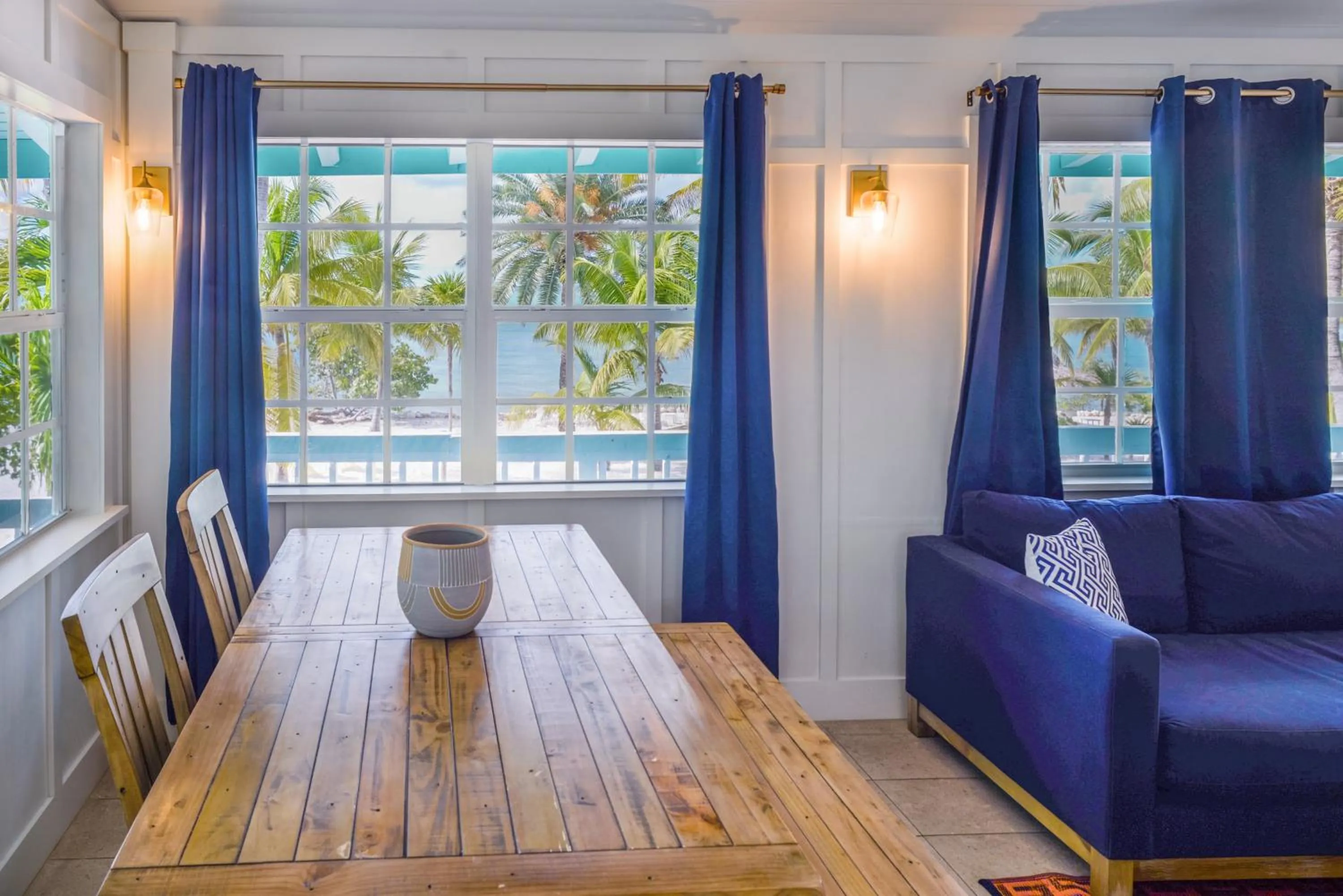 Dining area in Lime Tree Bay Resort