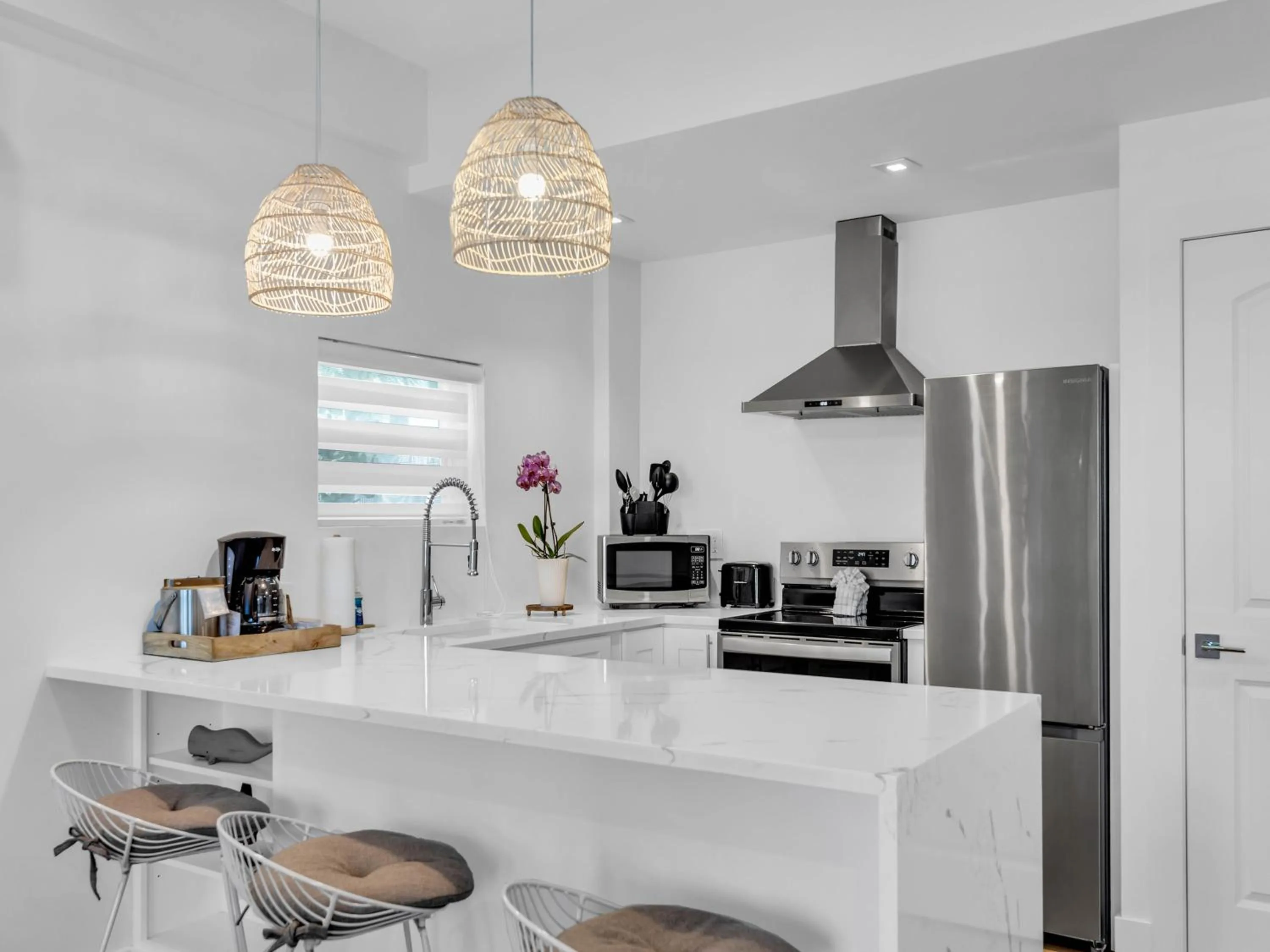 Kitchen or kitchenette in Lime Tree Bay Resort