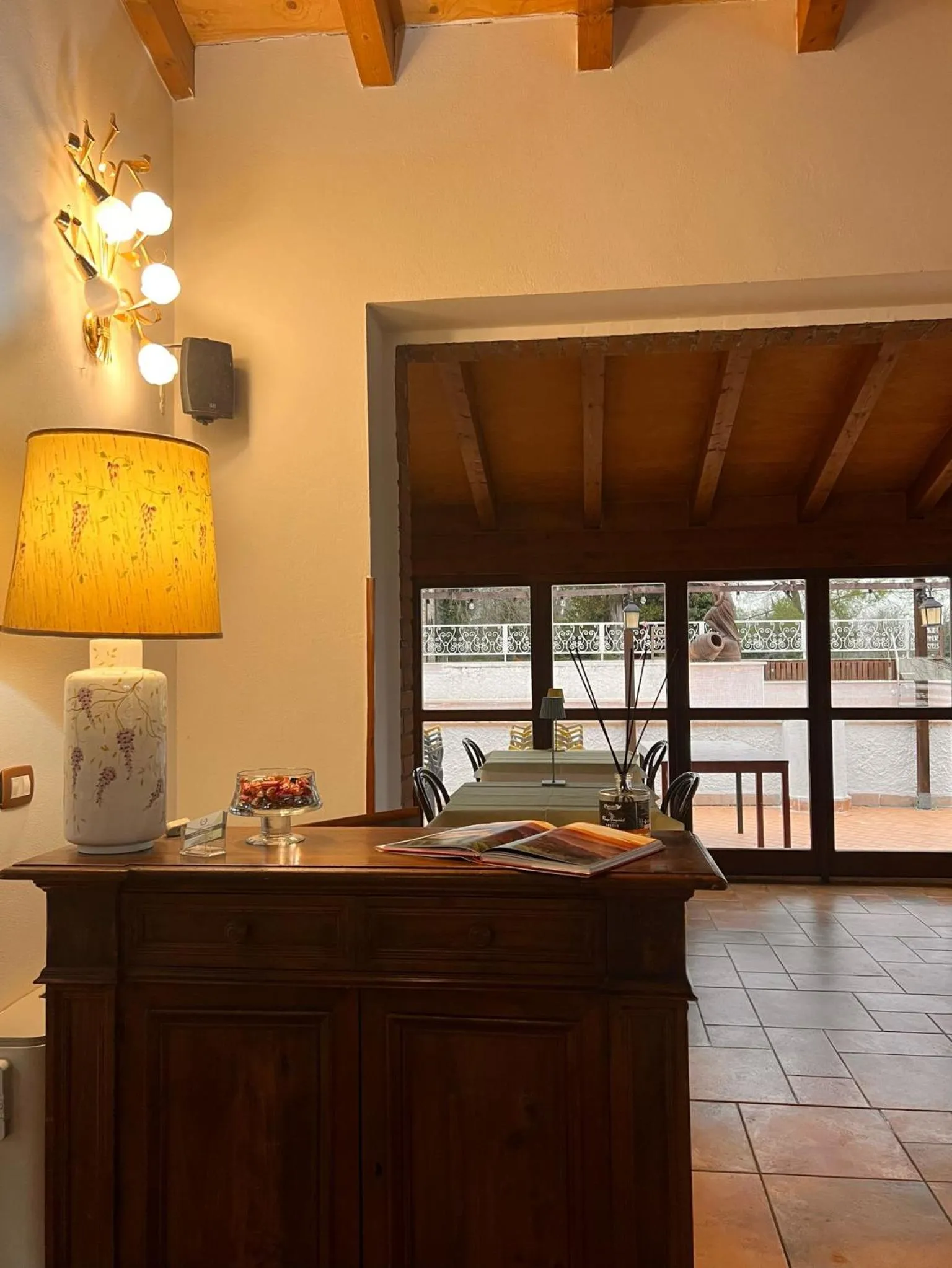 Restaurant/places to eat in Hotel Il Pietreto