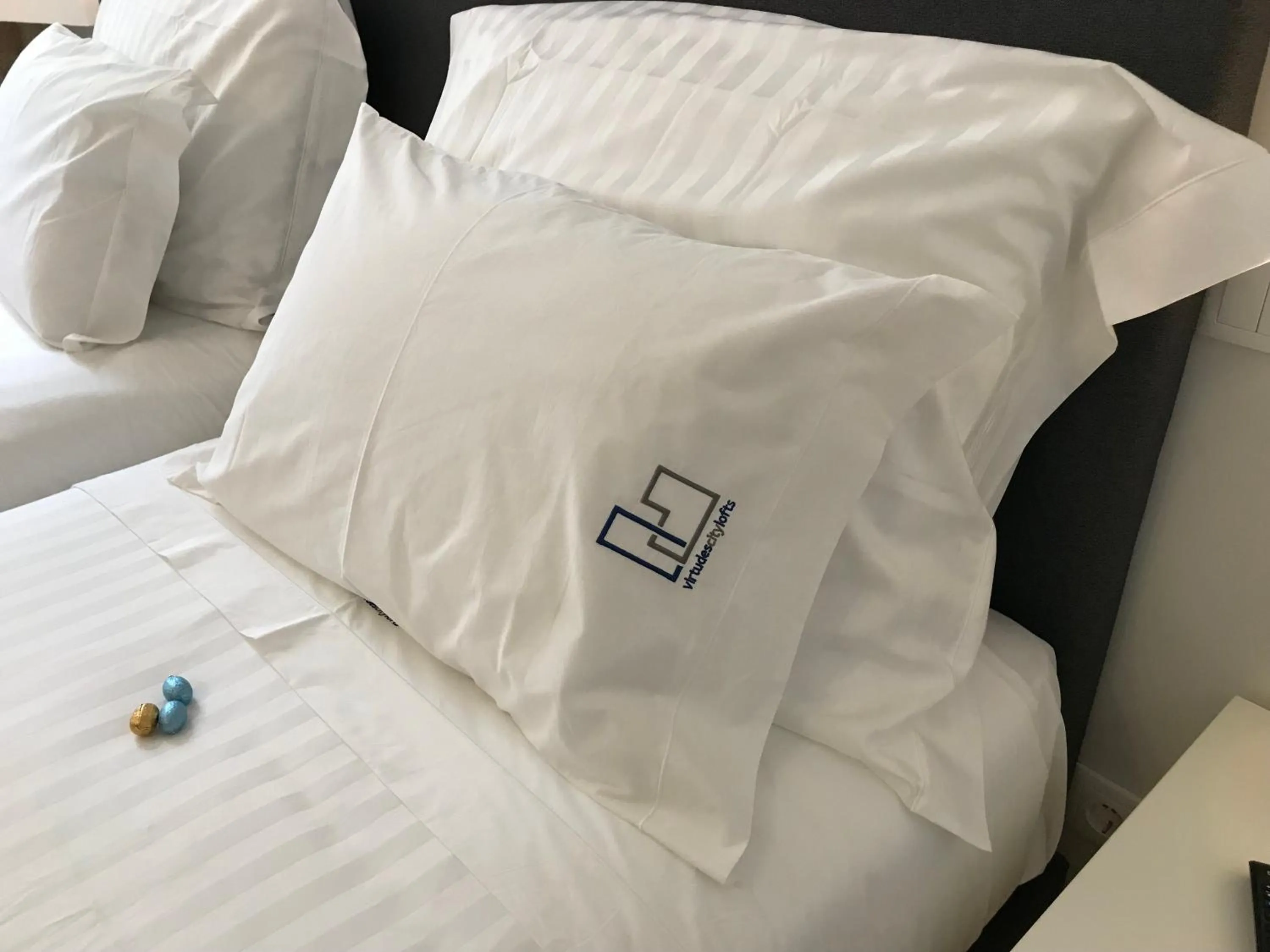 Bed in Virtudes City Lofts