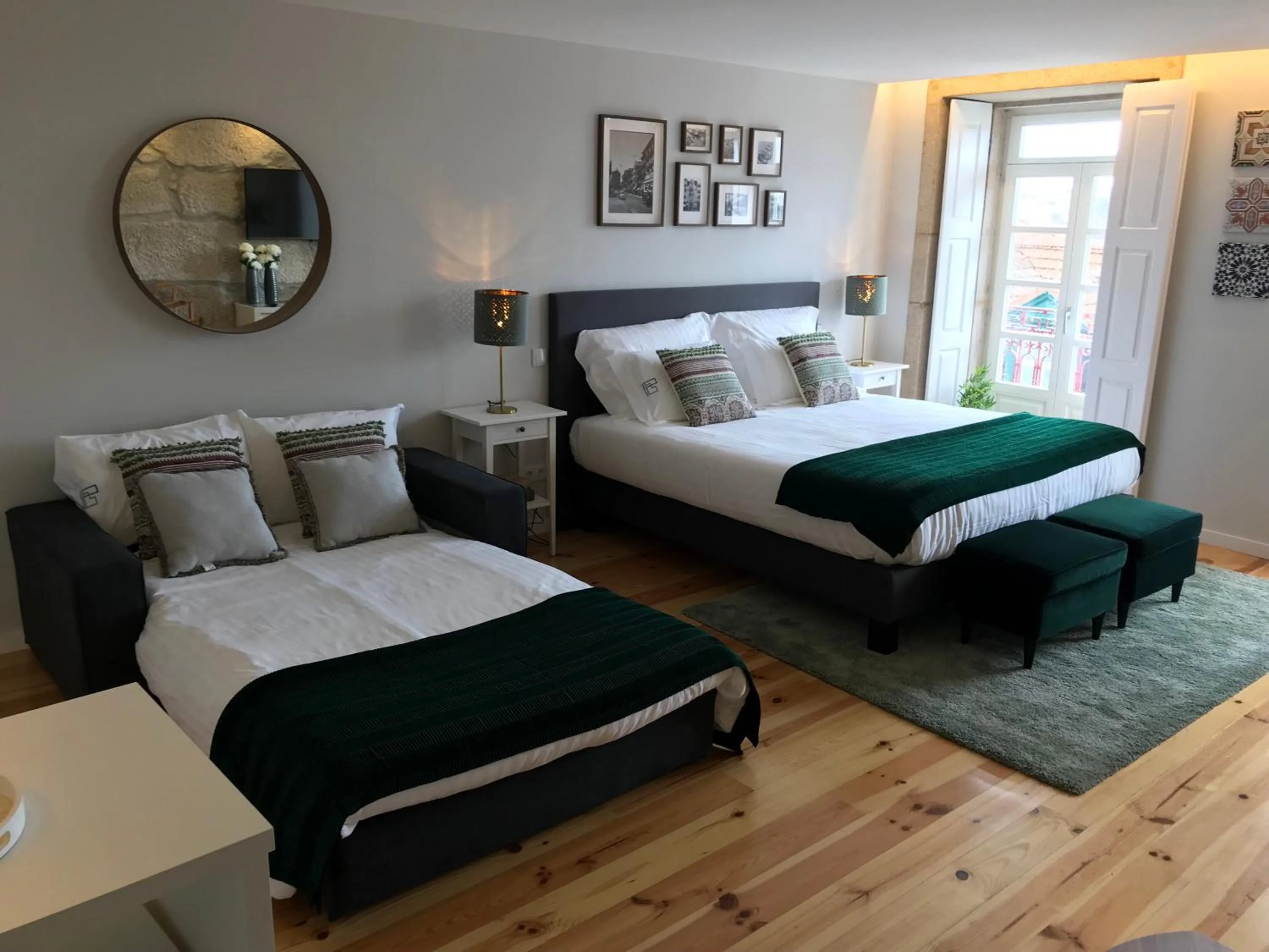 Photo of the whole room, Bed in Virtudes City Lofts