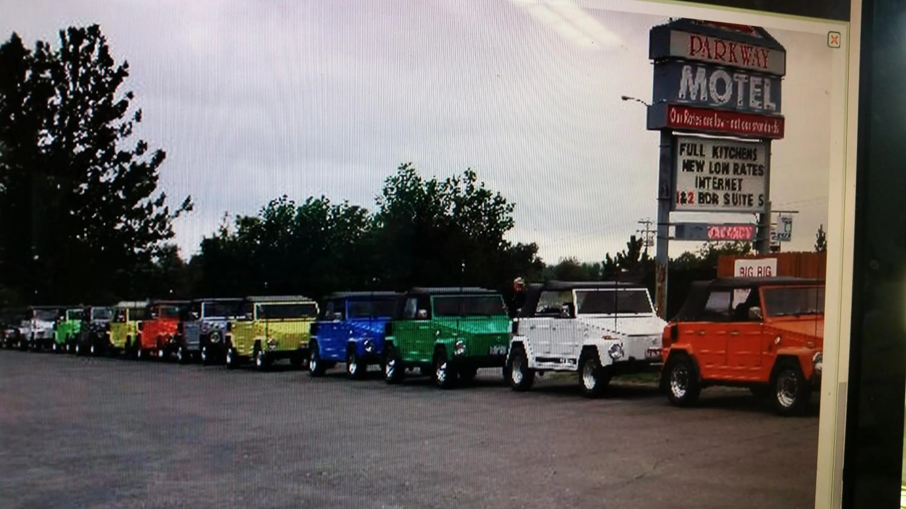 Day in Parkway Motel & European Lodges