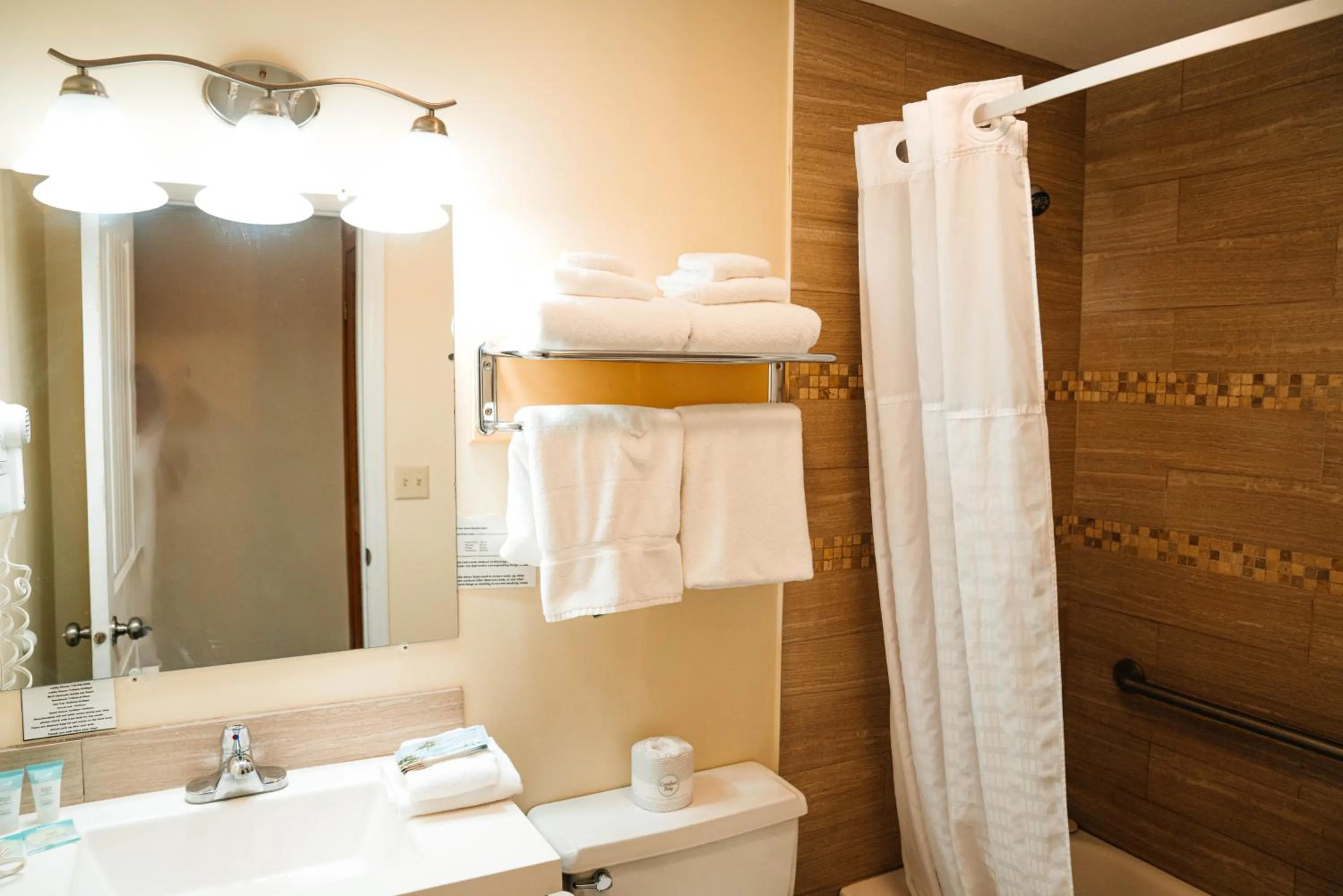 Bathroom in Salida Inn & Monarch Suites