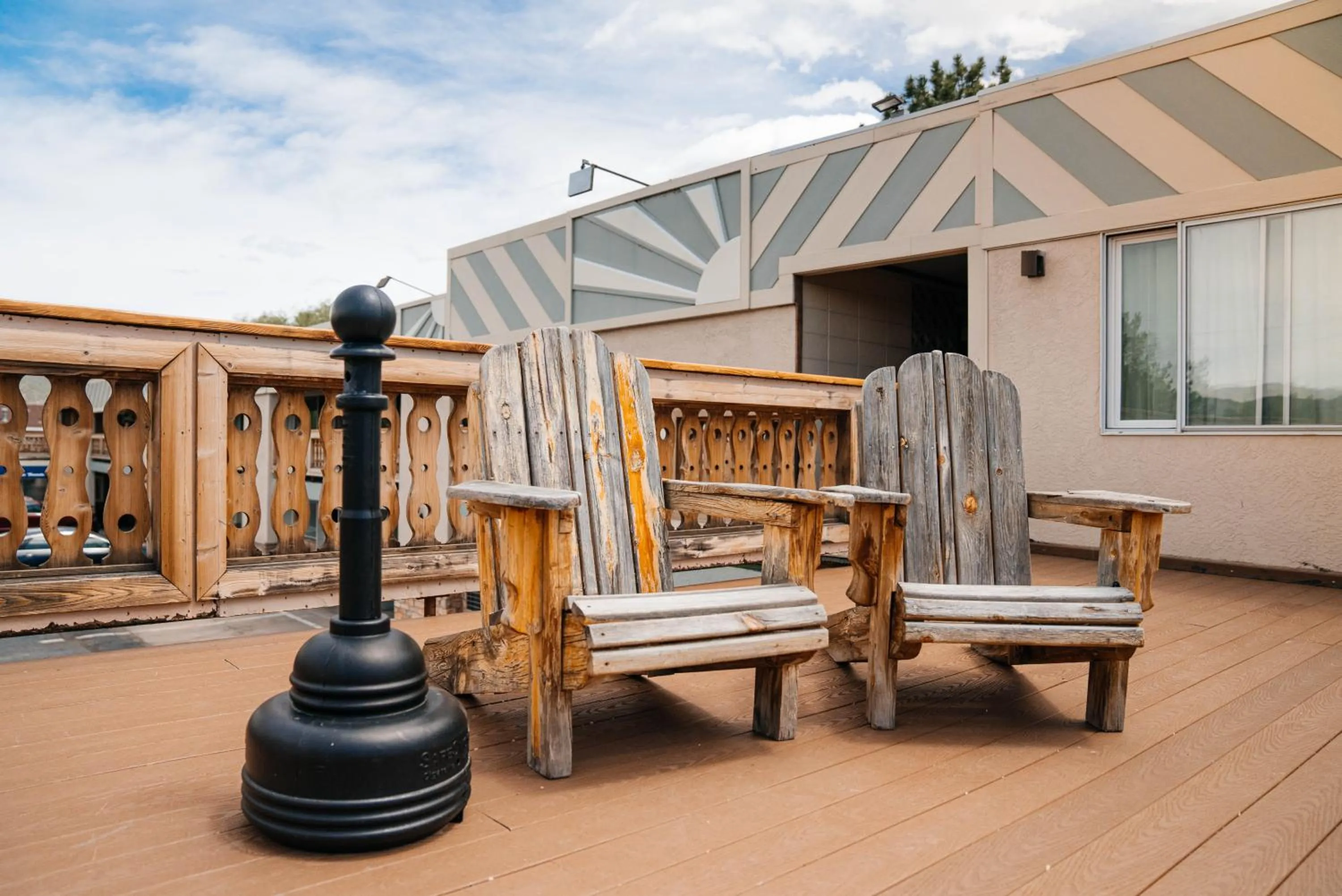 Balcony/Terrace in Salida Inn & Monarch Suites