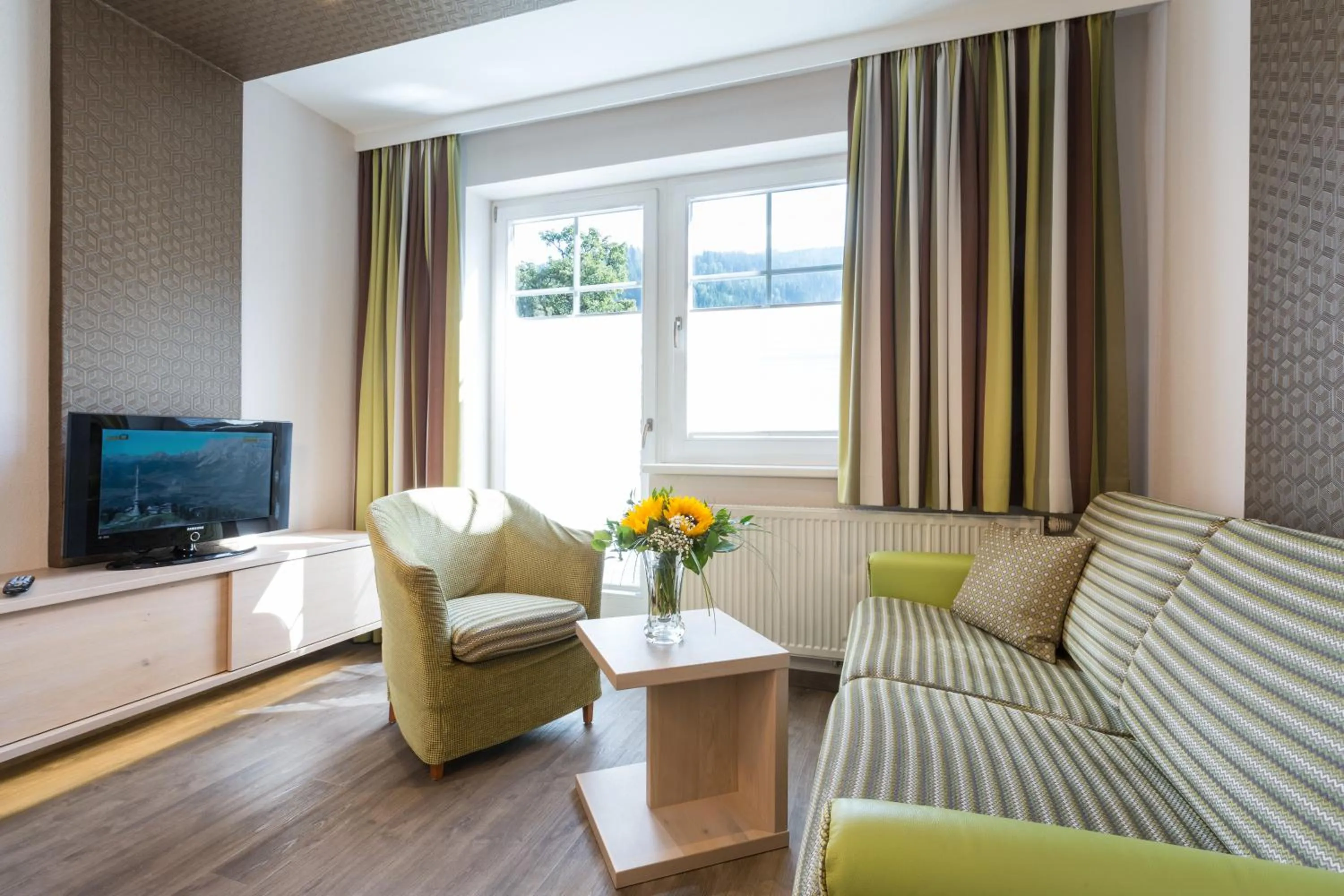 Living room in Bliem's Familienhotel