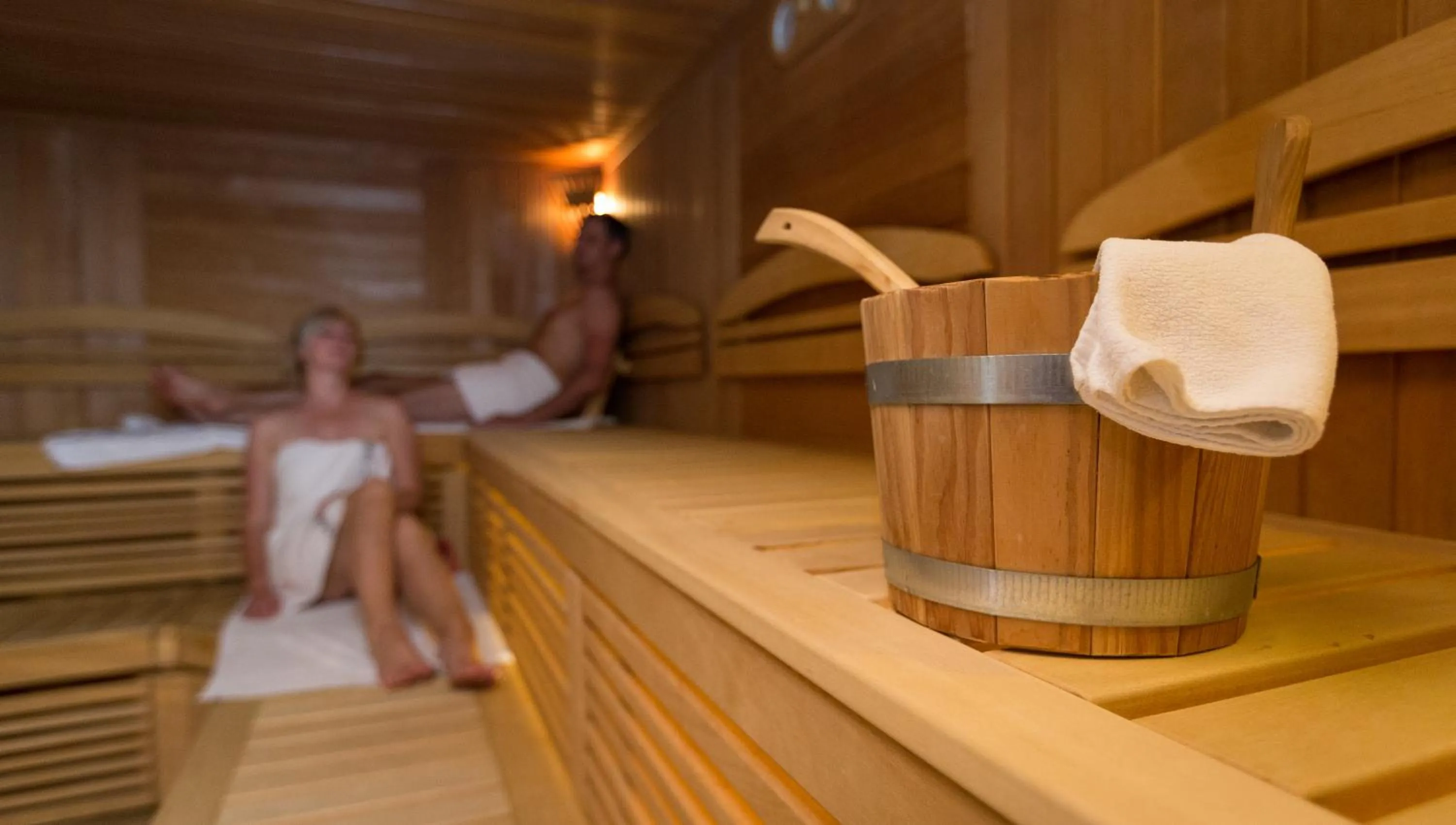 Sauna in Bliem's Familienhotel