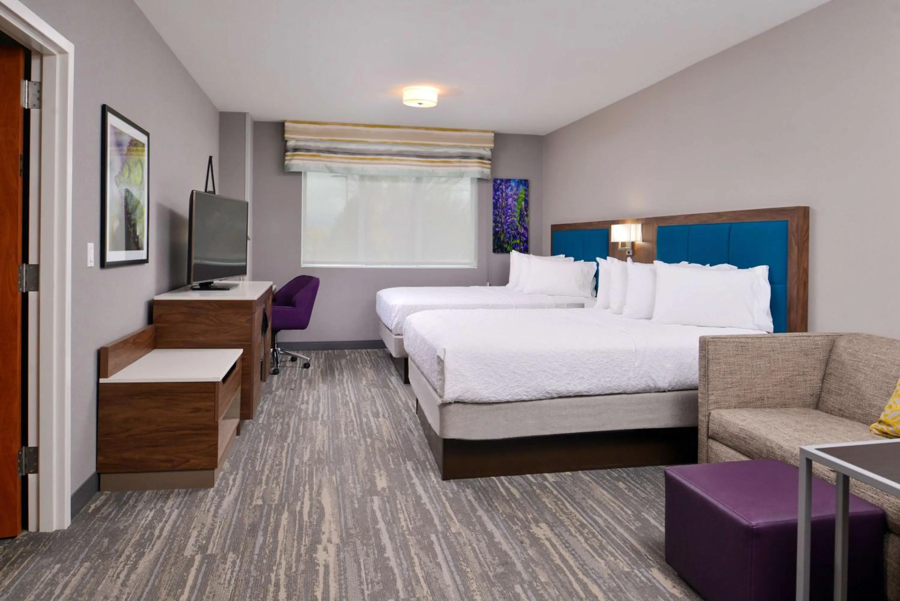 Bedroom, Bed in Hampton Inn & Suites Boise/Spectrum