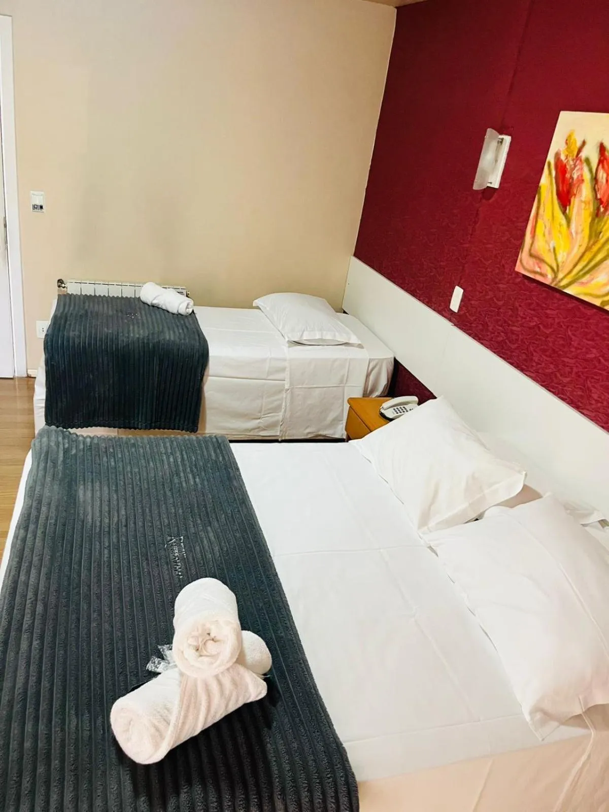 Bed in Pousada Ruppenthal