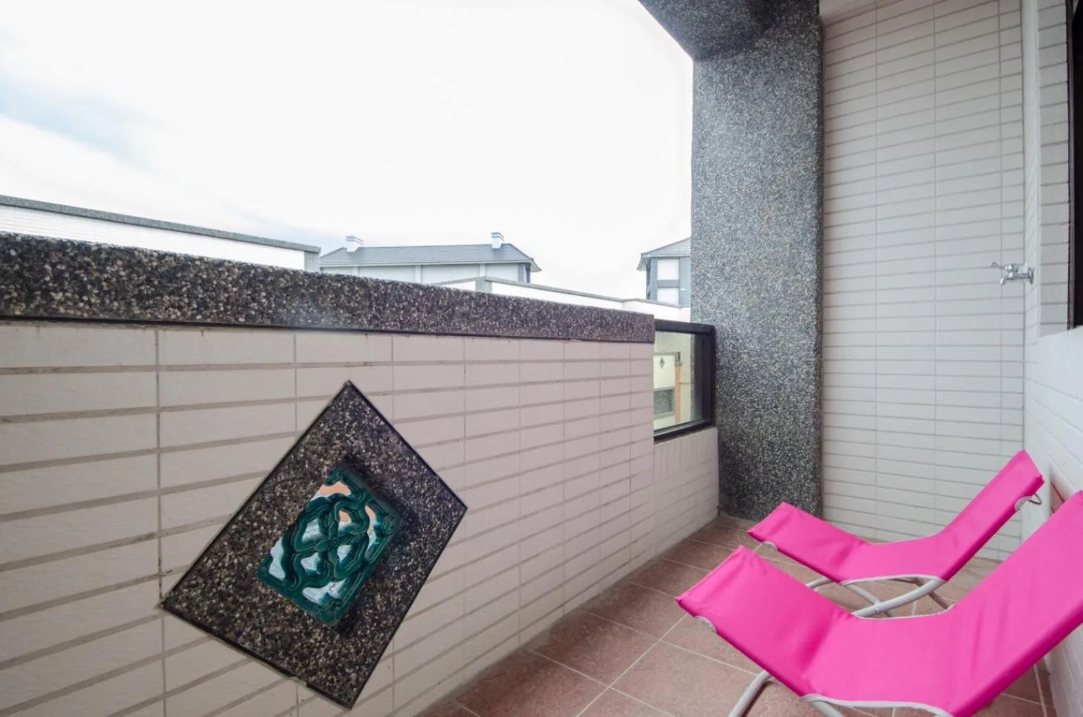 Balcony/Terrace in The Hide Bed and breakfast