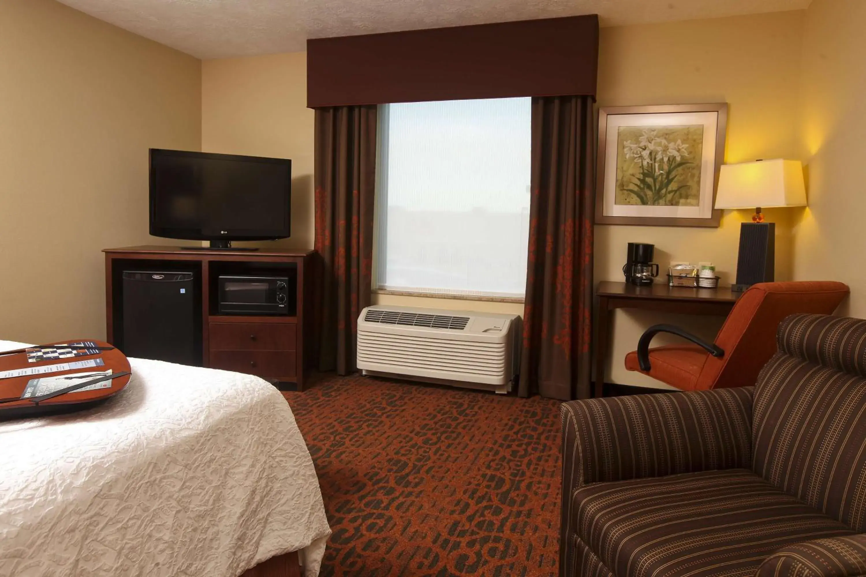 King Room with Accessible Tub - Mobility and Hearing Access/Non-Smoking in Hampton Inn & Suites Fargo Medical Center King Room with Accessible Tub - Mobility and Hearing Access/Non-Smoking in Hampton Inn & Suites Fargo Medical Center