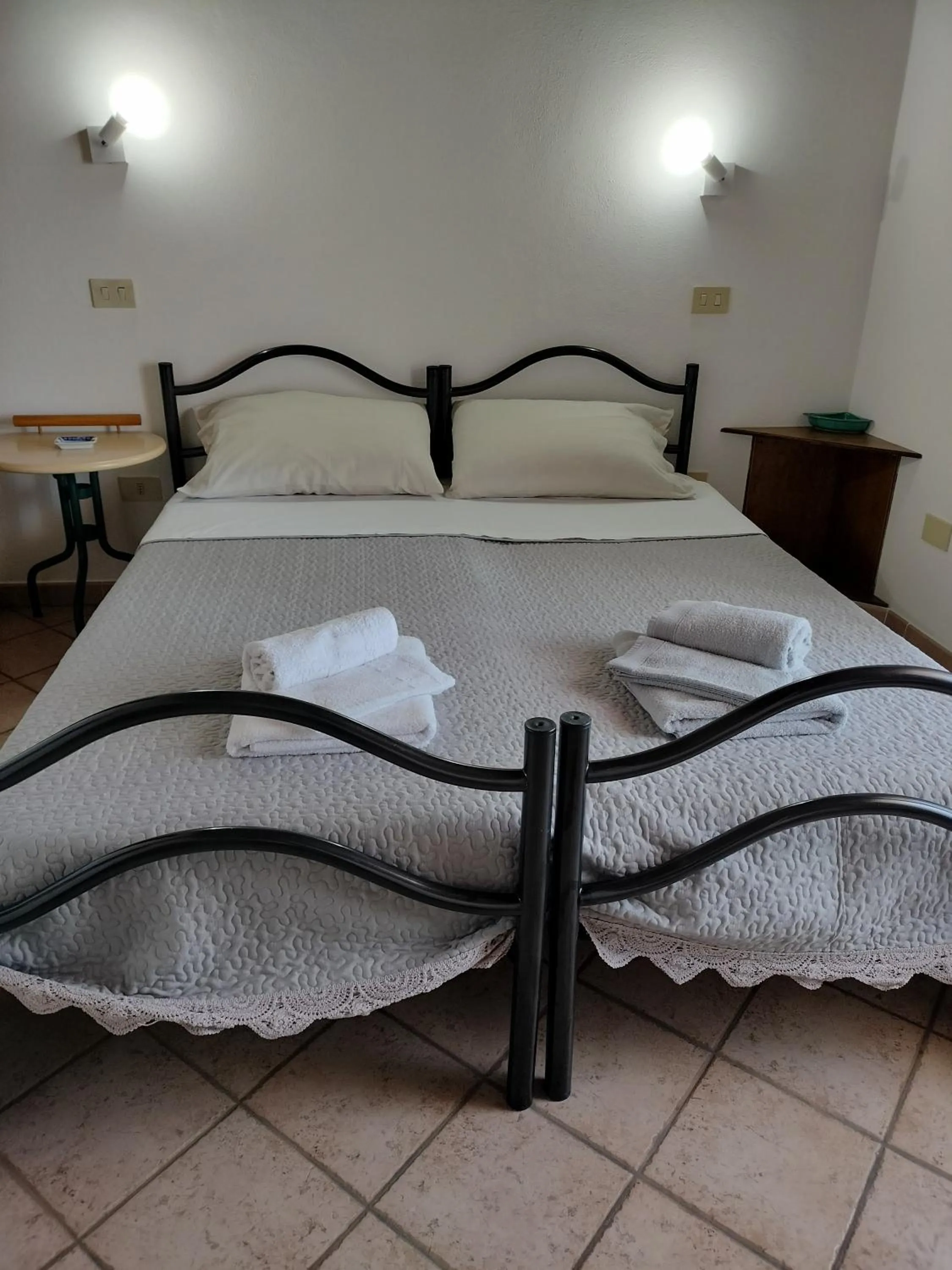 Bed in La Casa Rossa
