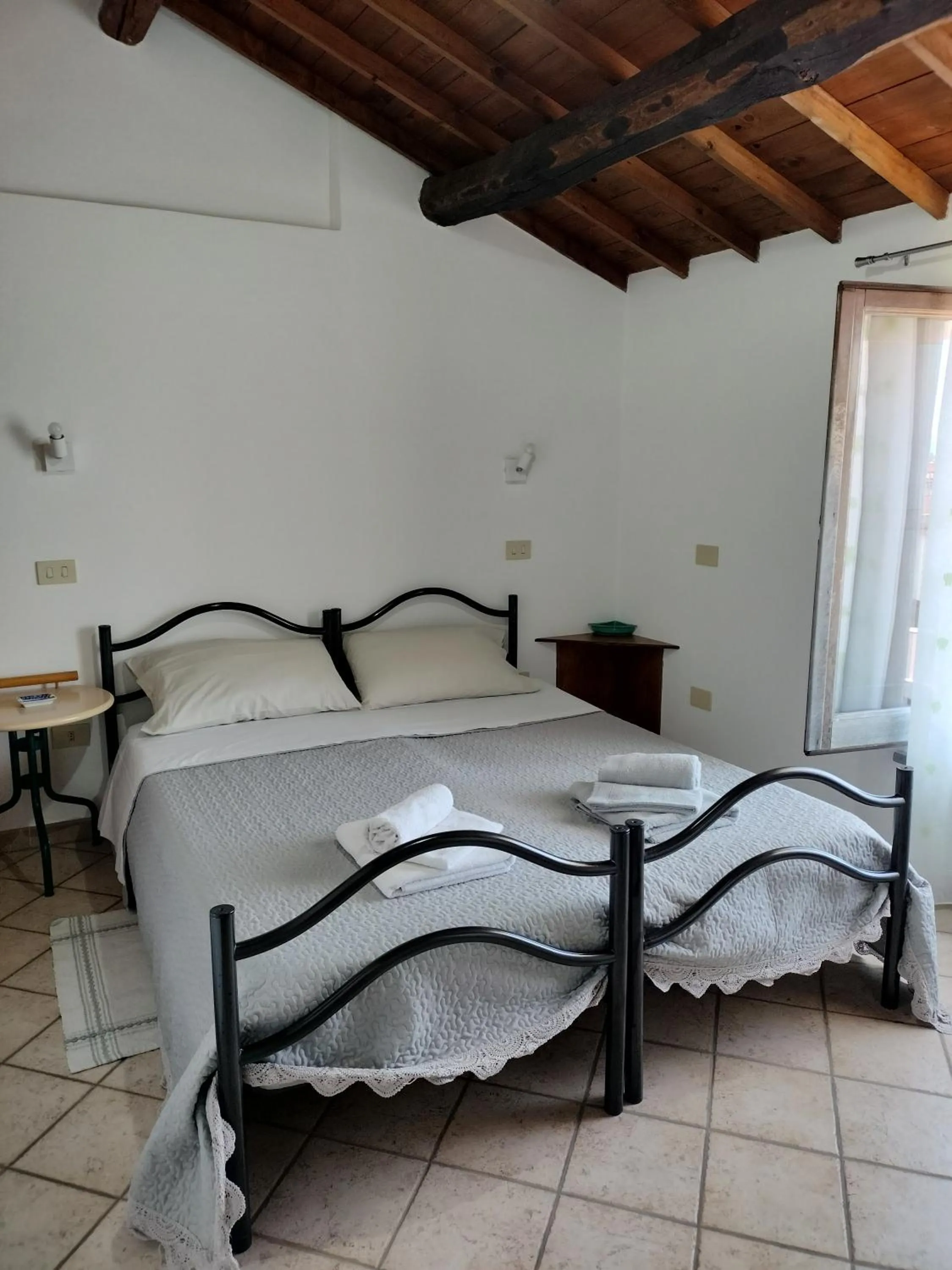 Bed in La Casa Rossa