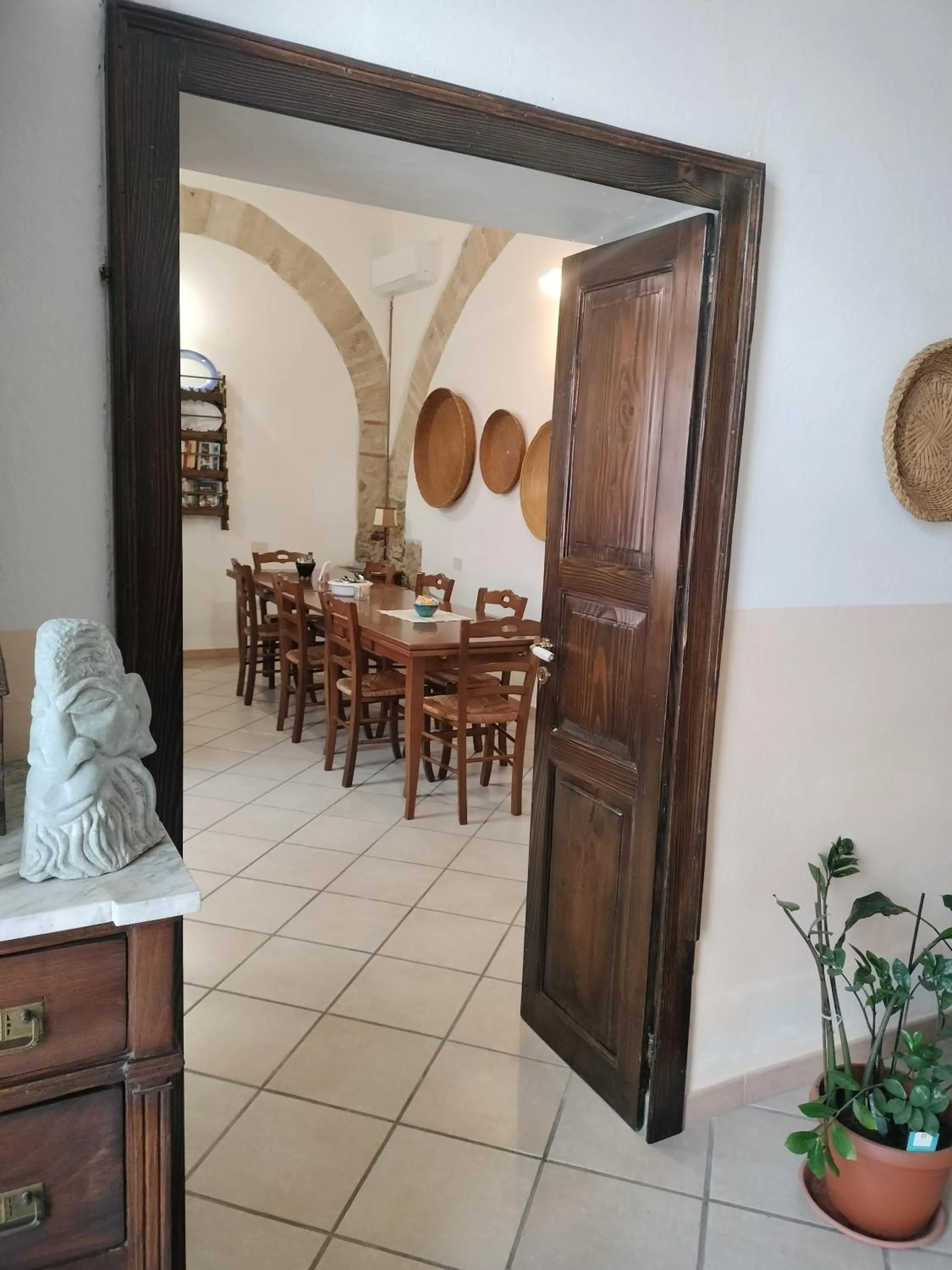 Living room in La Casa Rossa
