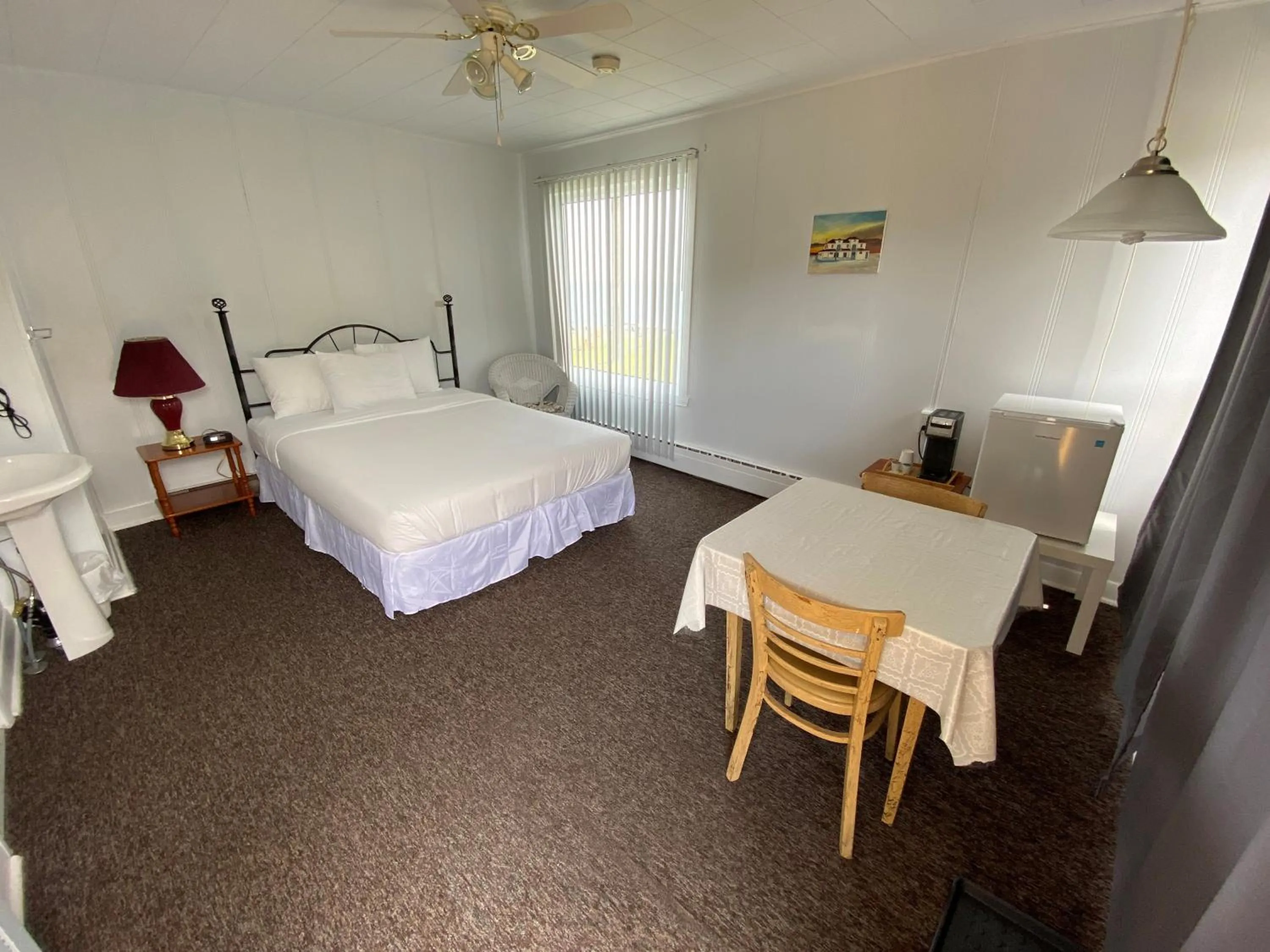 Bedroom in Restaurant-Motel L'Etoile du Nord