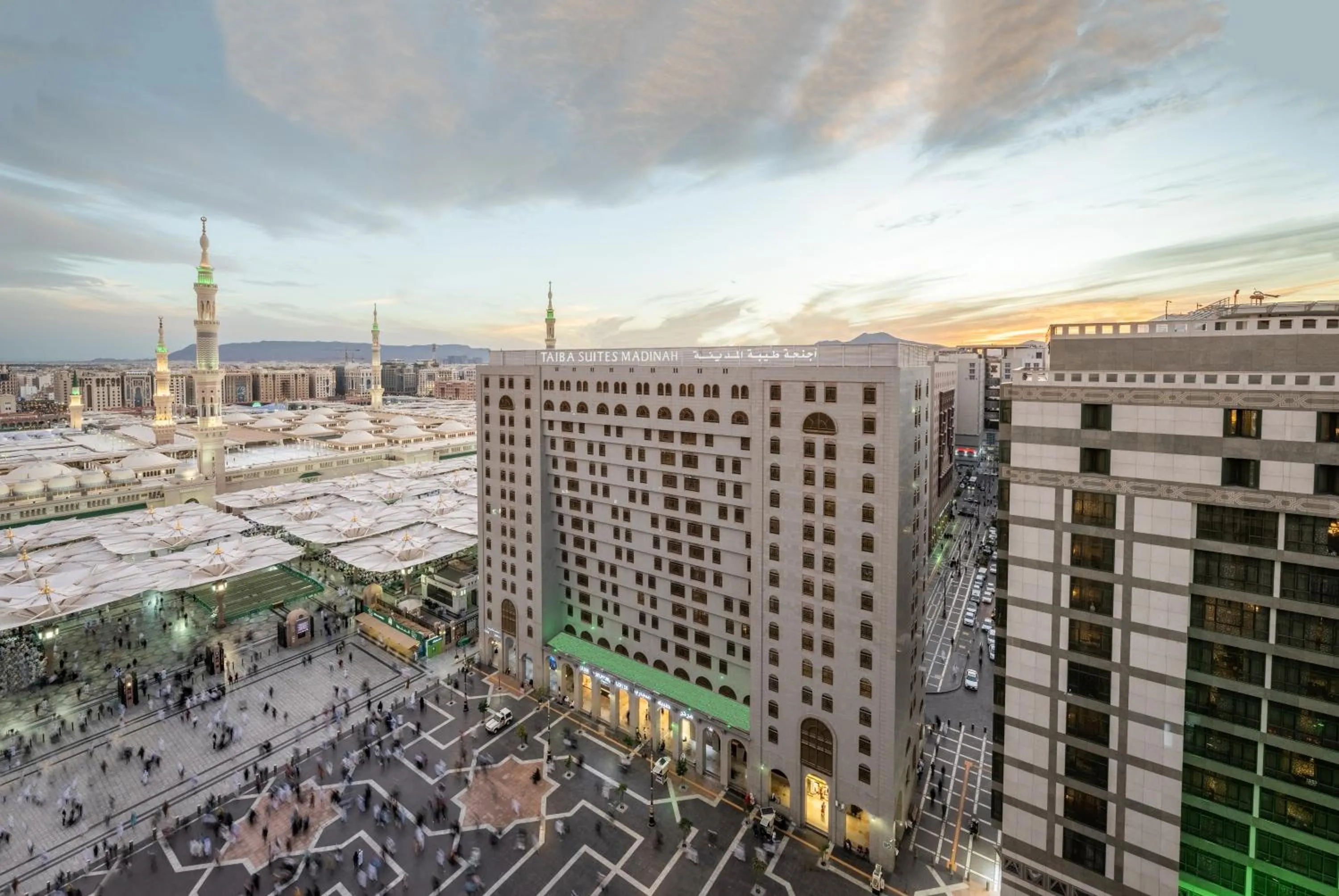 Property building in Taiba Suites Madinah