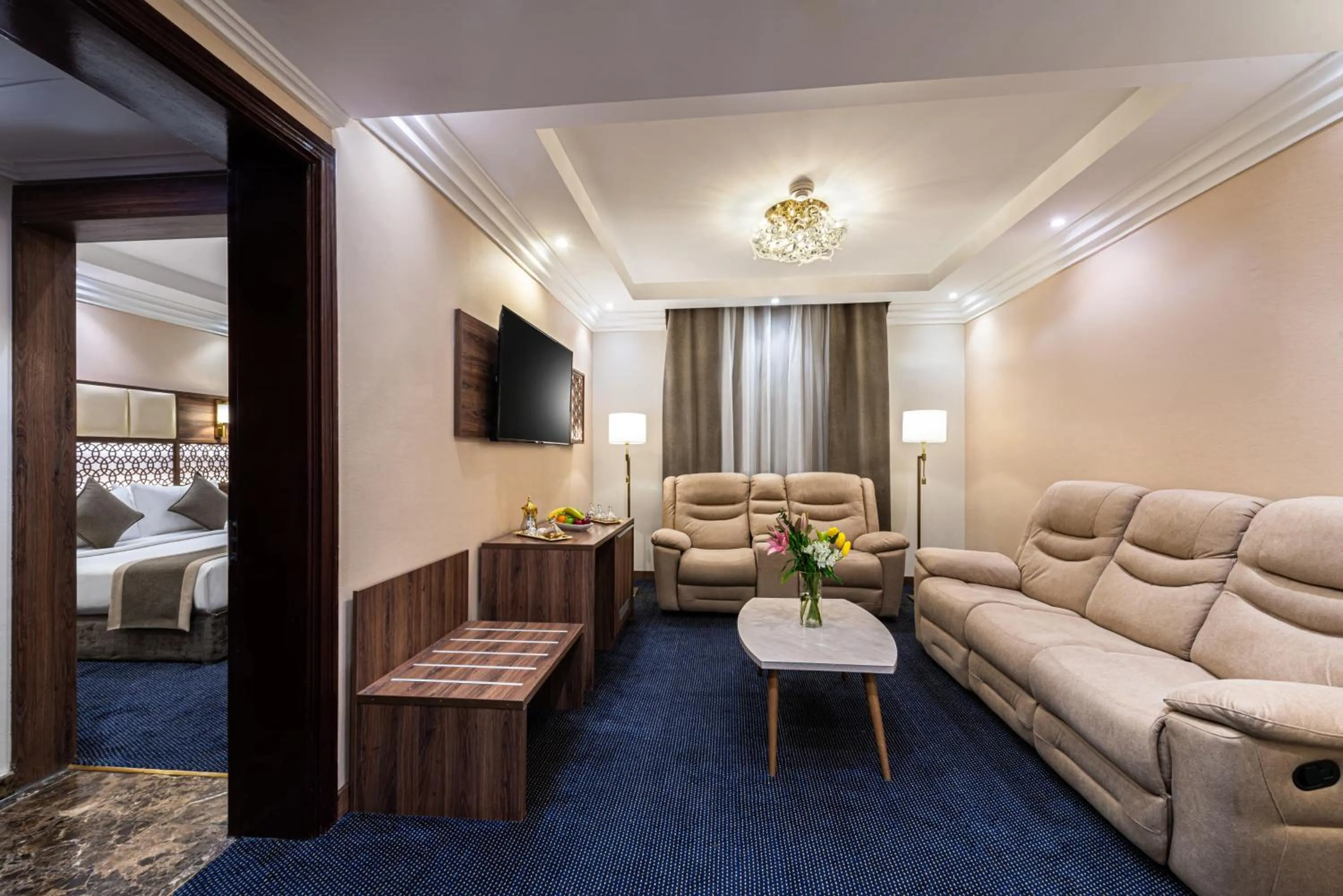 Bed in Golden Tulip Al-Zahabi