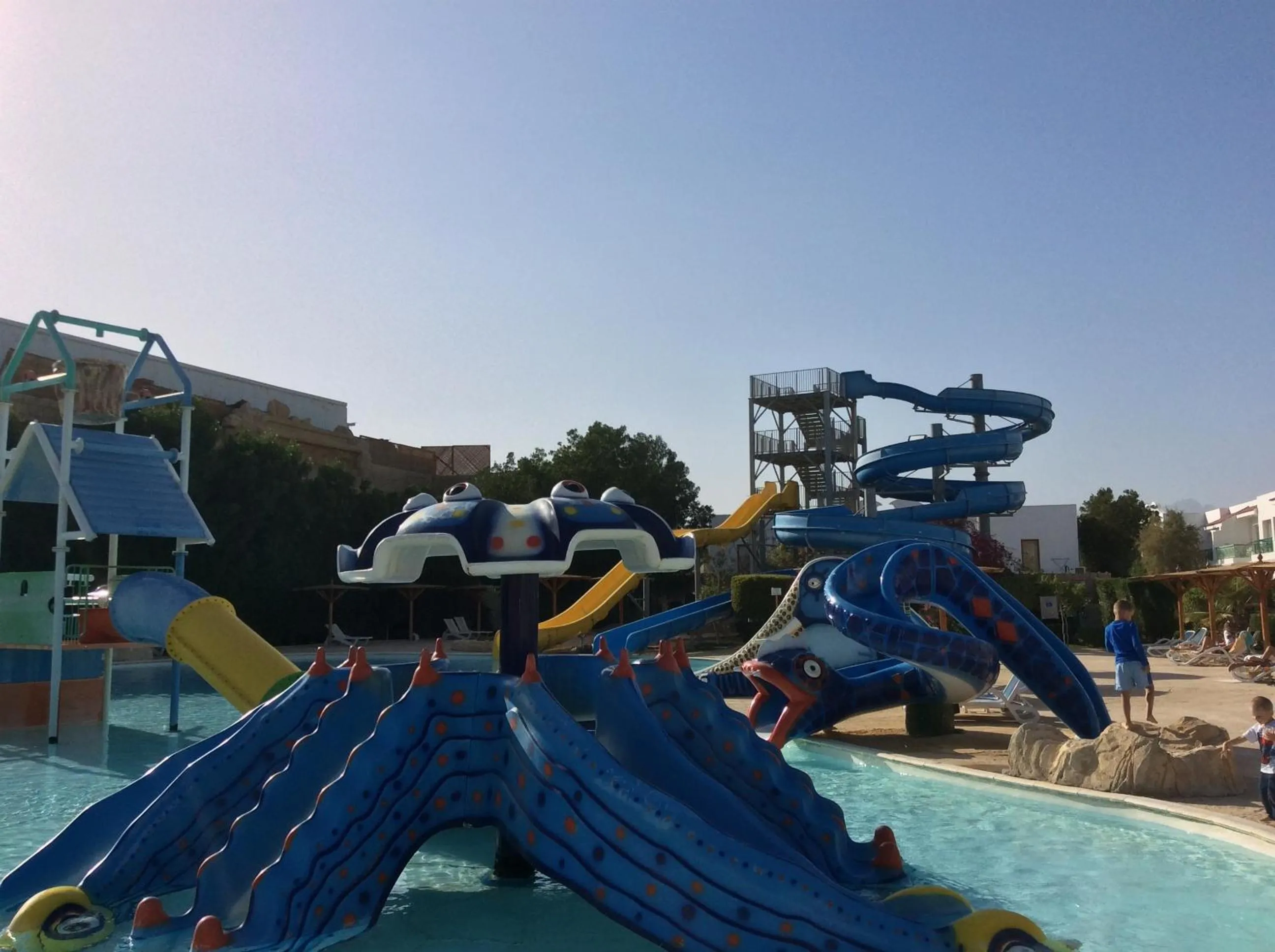 Aqua park in Panorama Naama Heights Aqua Park