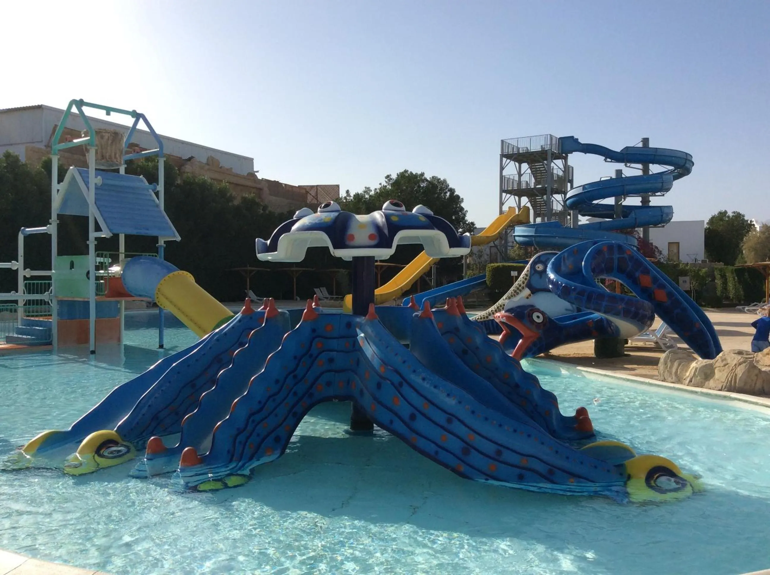 Aqua park in Panorama Naama Heights Aqua Park