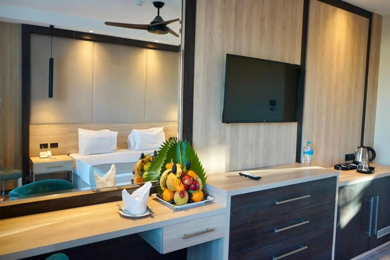 Bedroom, Bed in Panorama Naama Heights Aqua Park