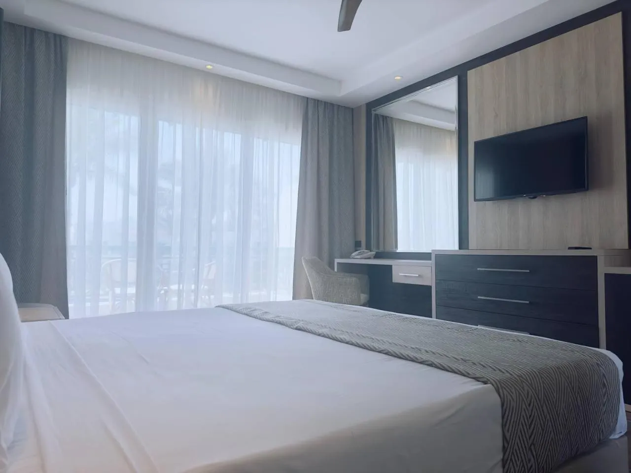 Bed in Panorama Naama Heights Aqua Park