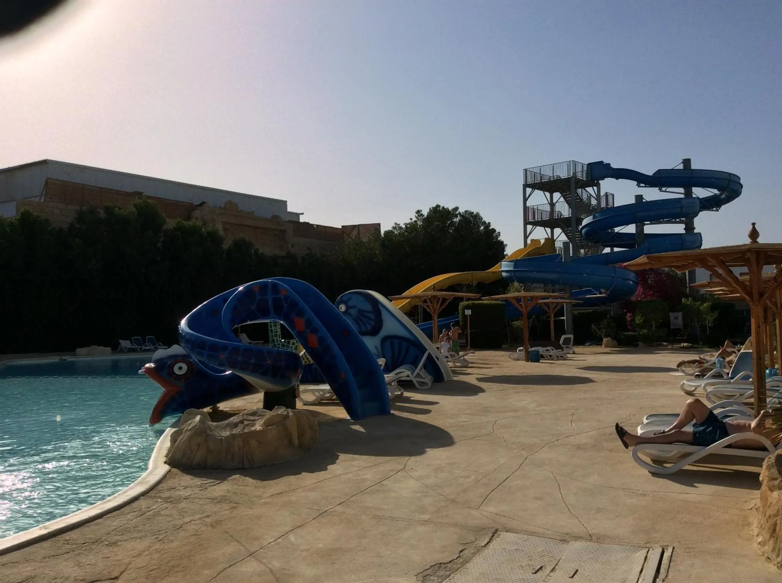 Aqua park in Panorama Naama Heights Aqua Park