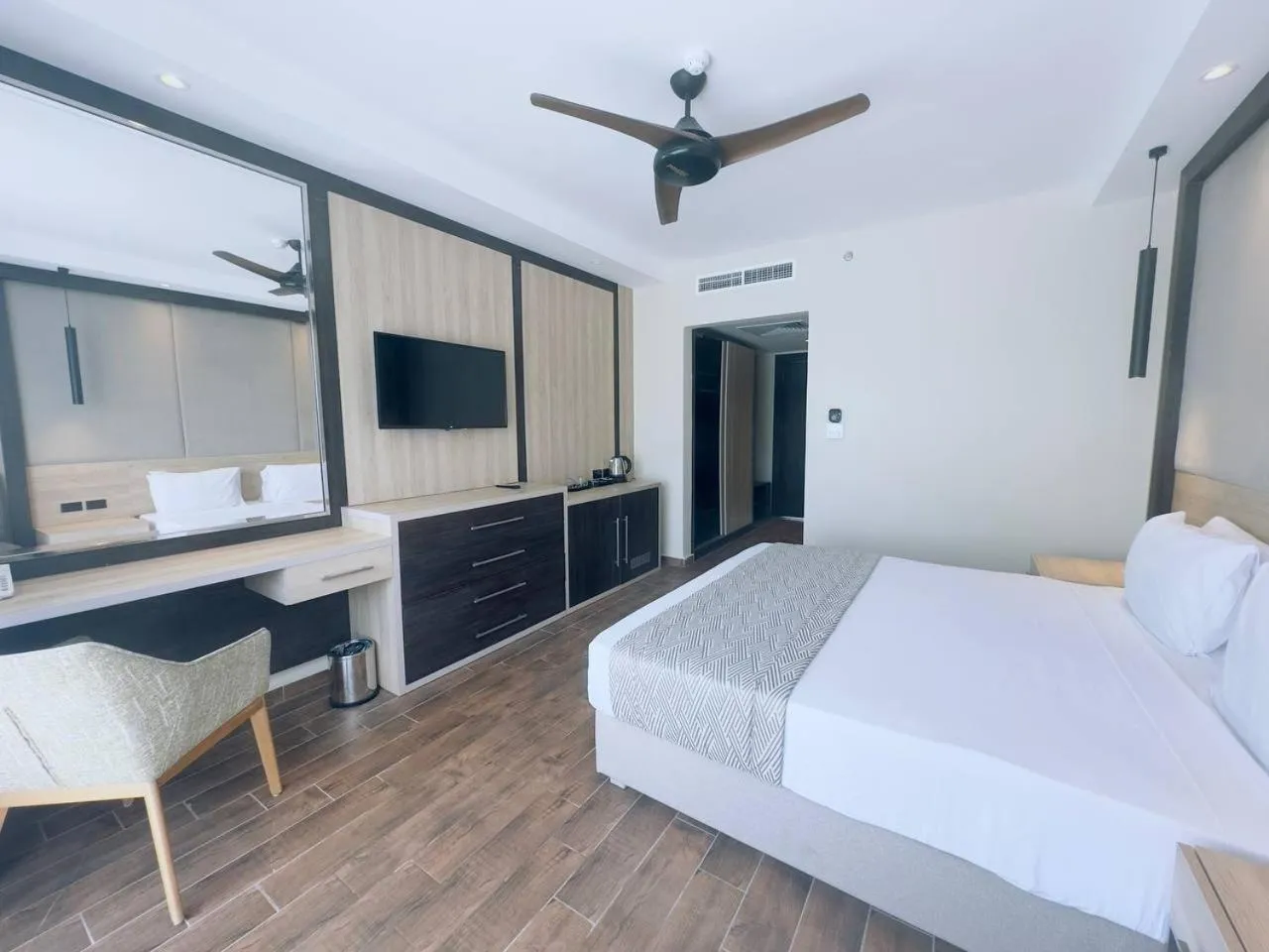 Bed in Panorama Naama Heights Aqua Park