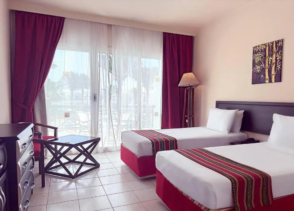 Bed in Panorama Naama Heights Aqua Park