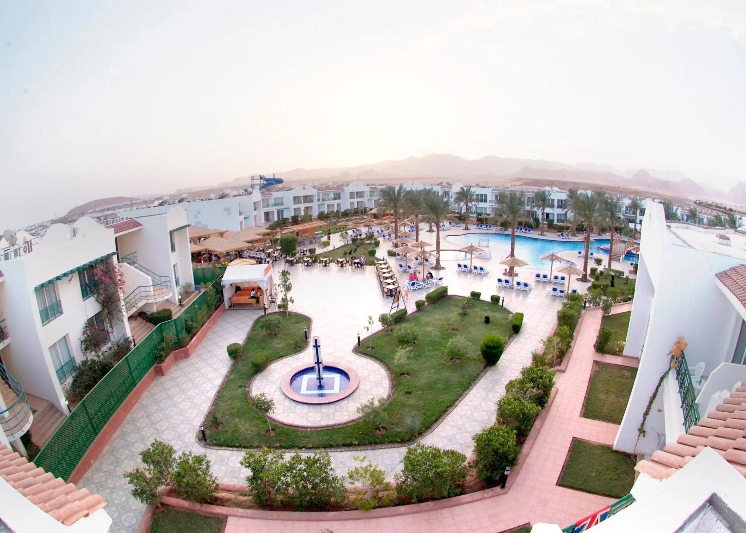 Bird's eye view in Panorama Naama Heights Aqua Park