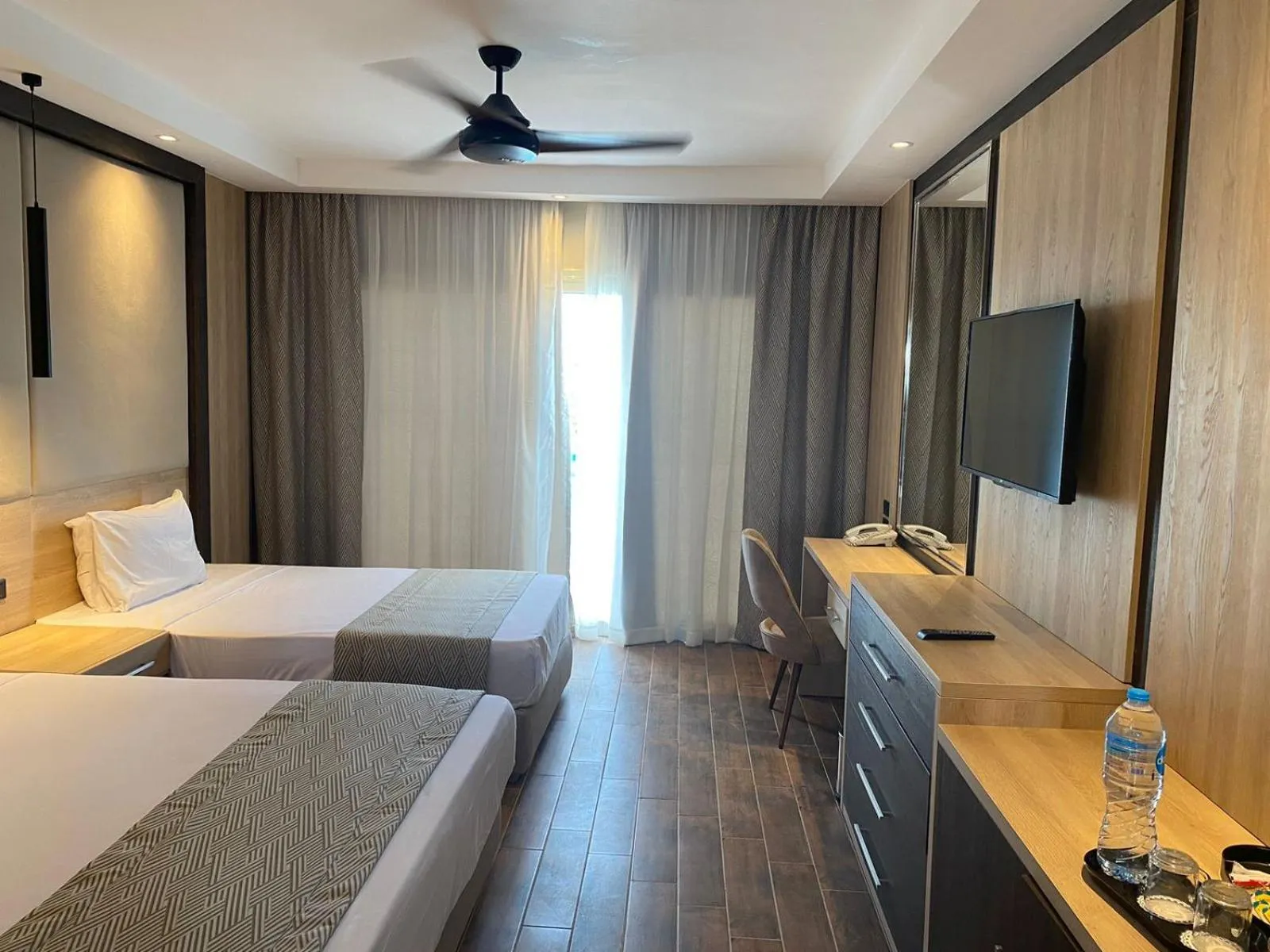 Bed in Panorama Naama Heights Aqua Park