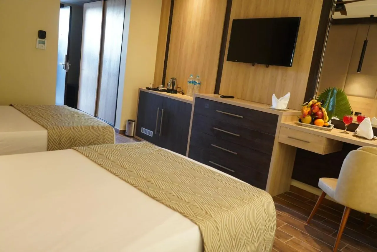 Bed in Panorama Naama Heights Aqua Park