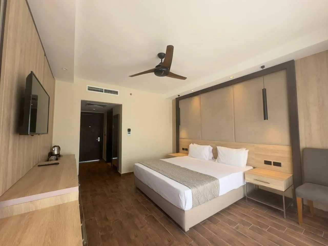 Bed in Panorama Naama Heights Aqua Park