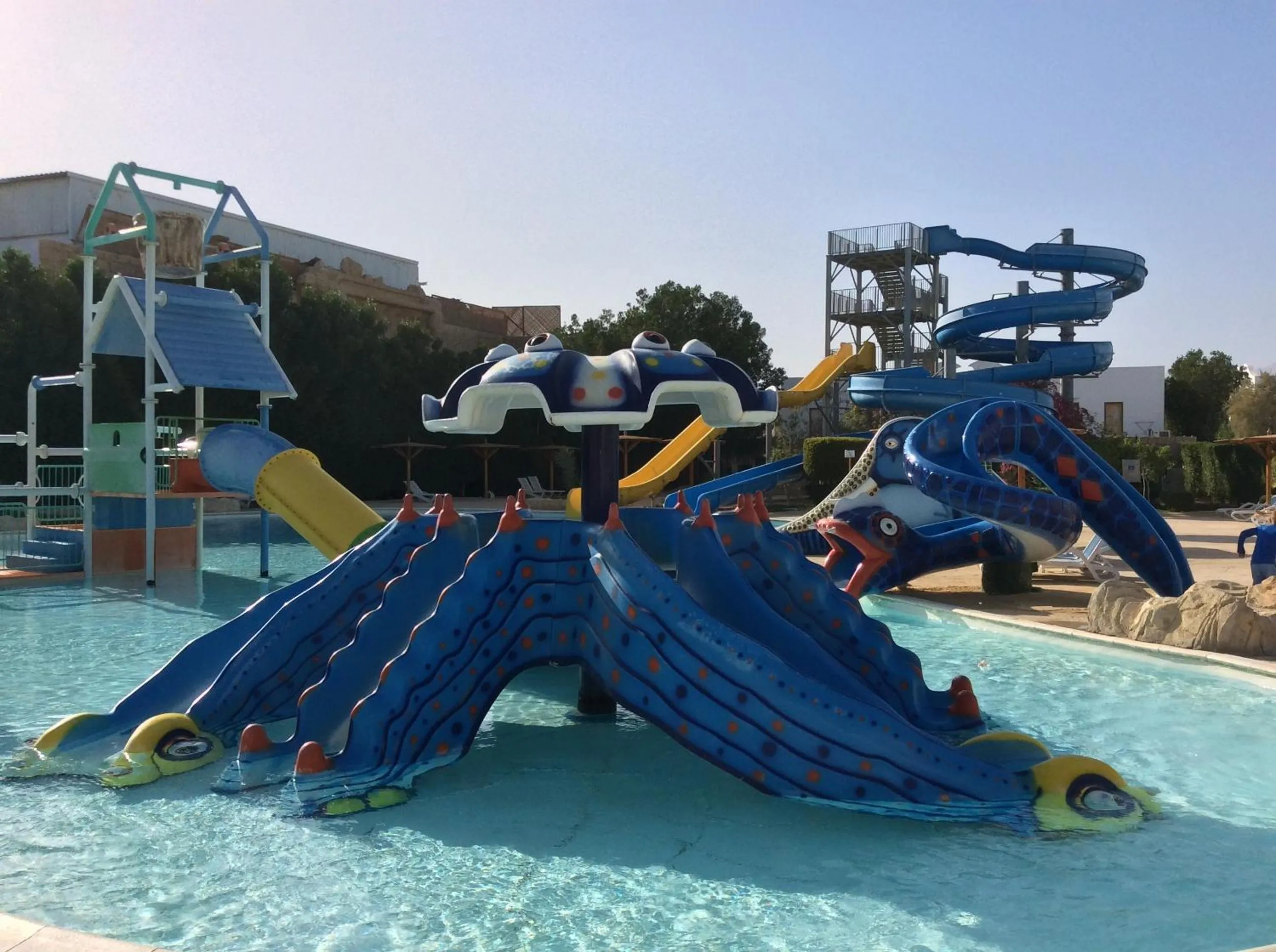 Aqua park in Panorama Naama Heights Aqua Park