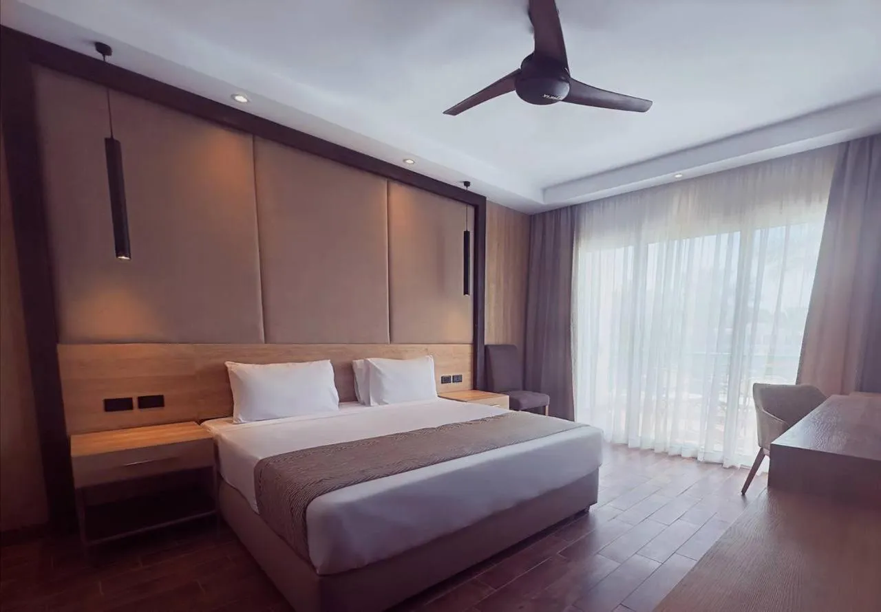 Bed in Panorama Naama Heights Aqua Park