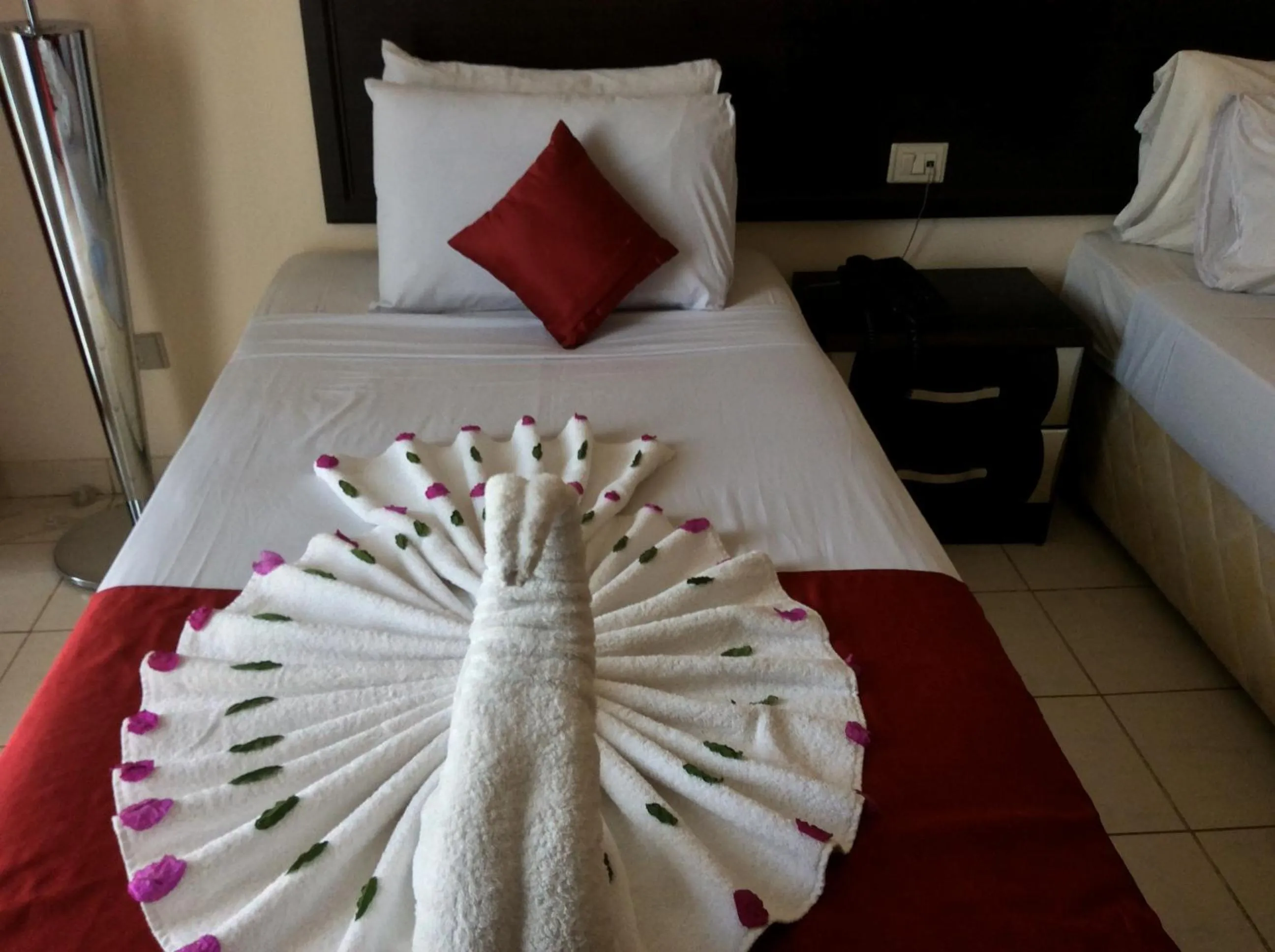 Bedroom, Bed in Panorama Naama Heights Aqua Park