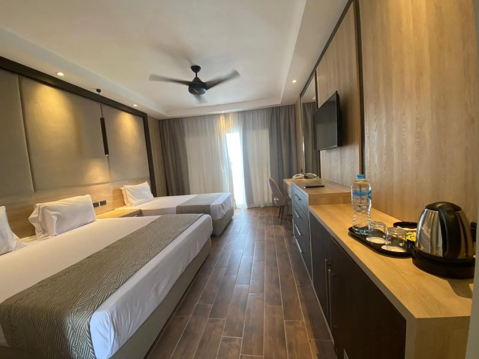 Bed in Panorama Naama Heights Aqua Park