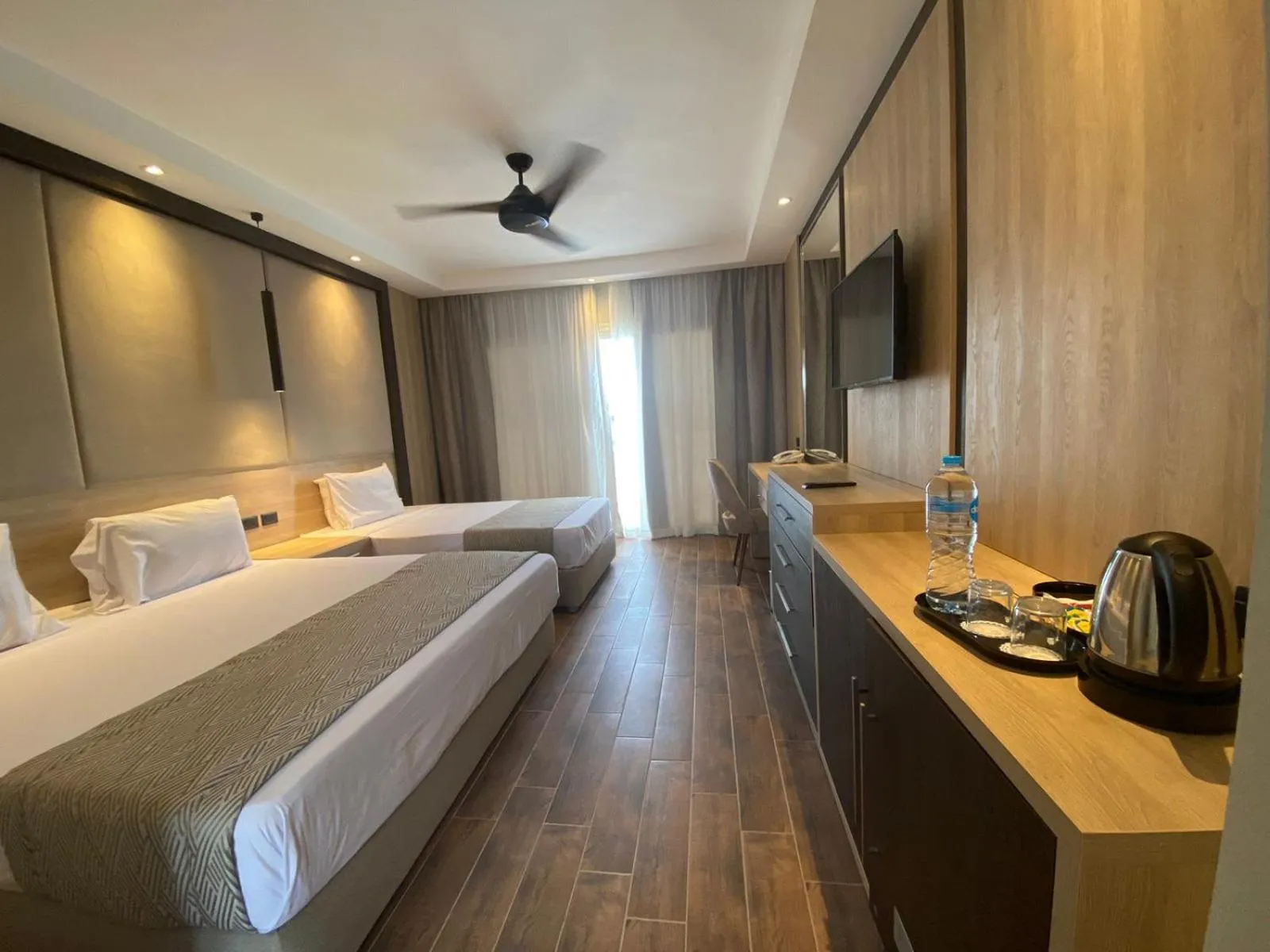 Bed in Panorama Naama Heights Aqua Park