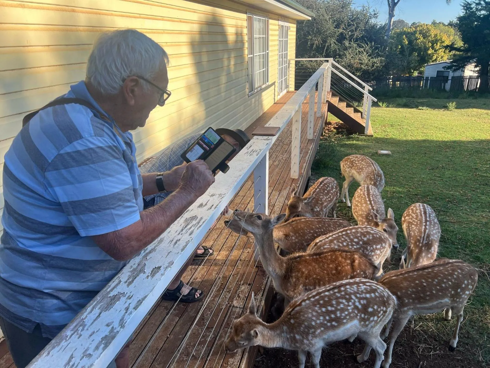 People in Deer Park Motor Inn Armidale