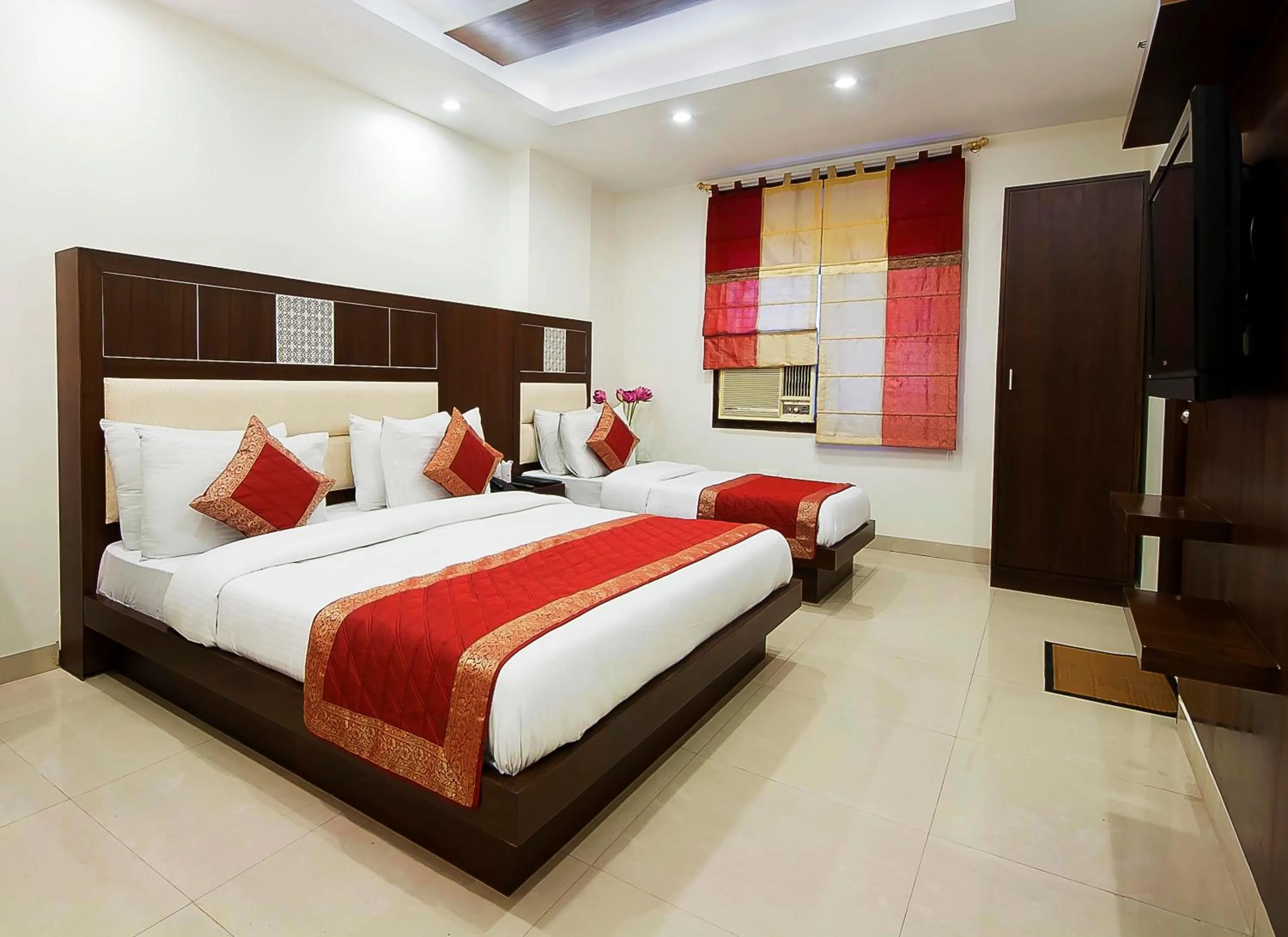 Photo of the whole room, Bed in Hotel Sita International