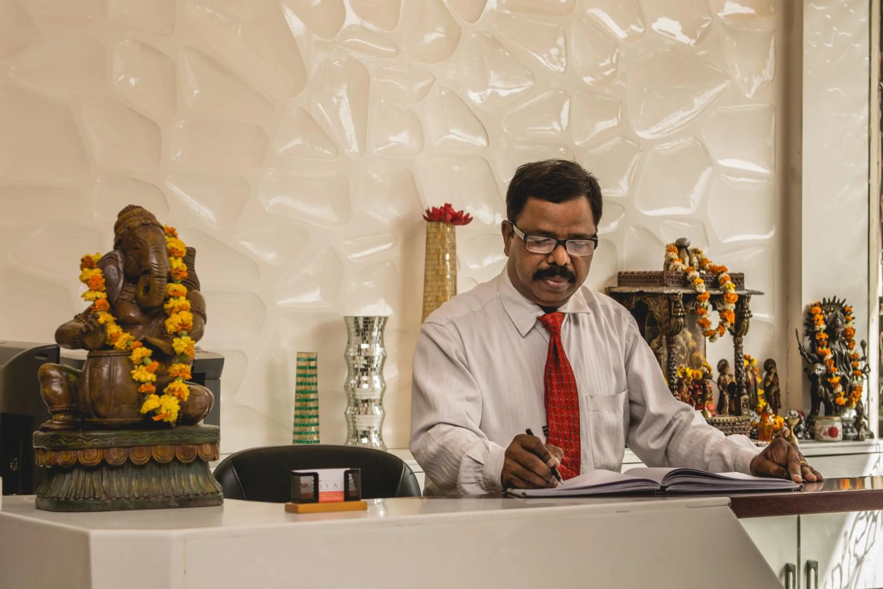 Staff in Hotel Sita International