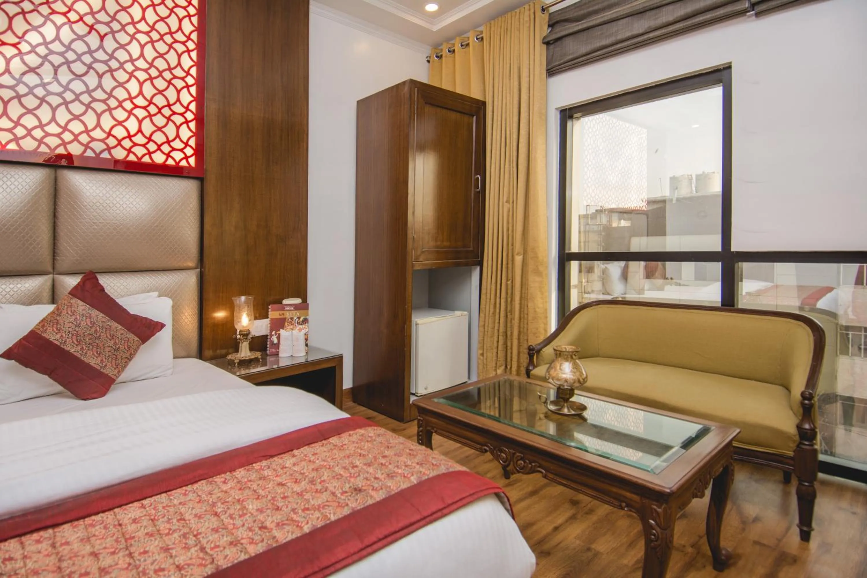 Photo of the whole room, Bed in Hotel Sita International