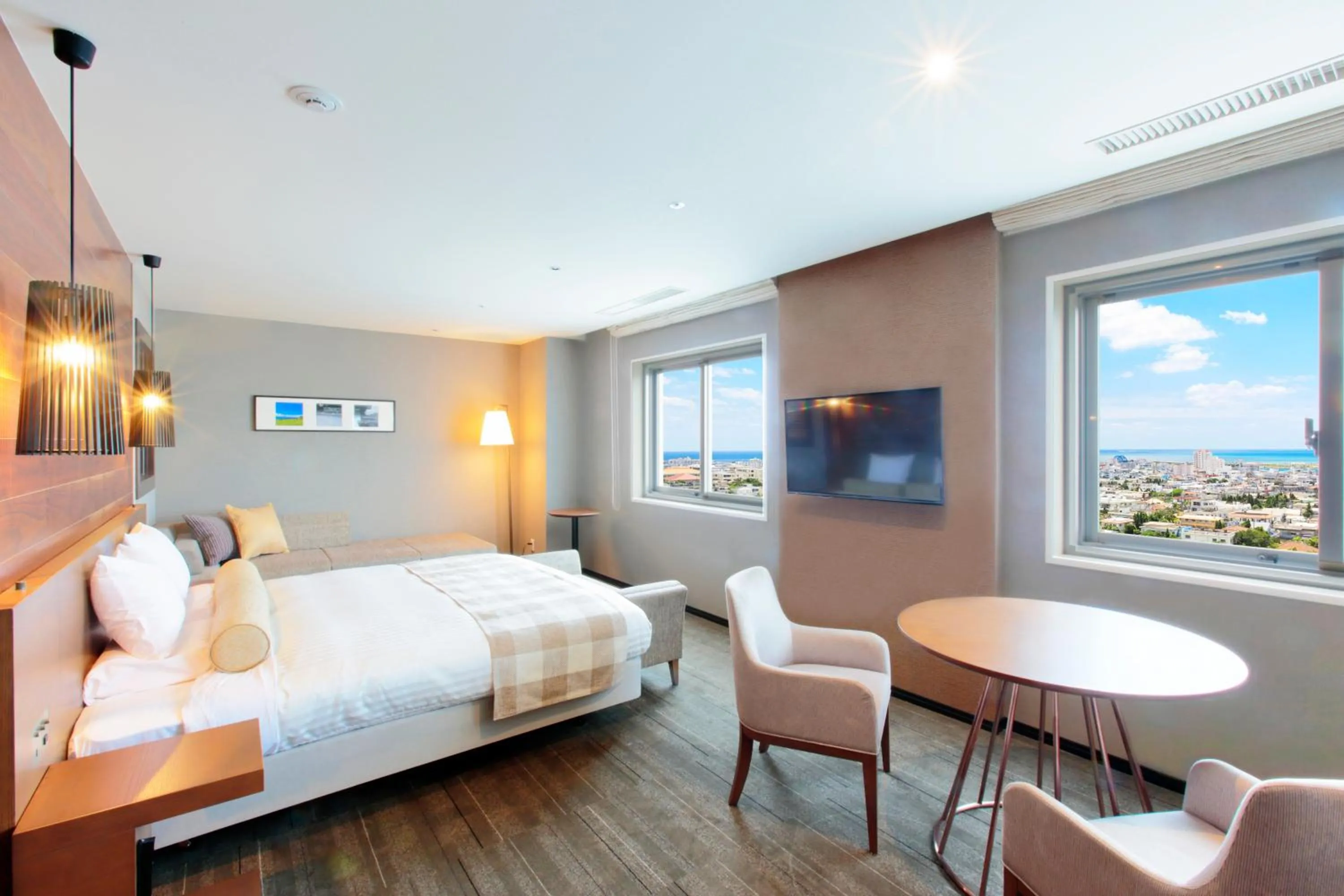 Photo of the whole room, Bed in Art Hotel Ishigakijima